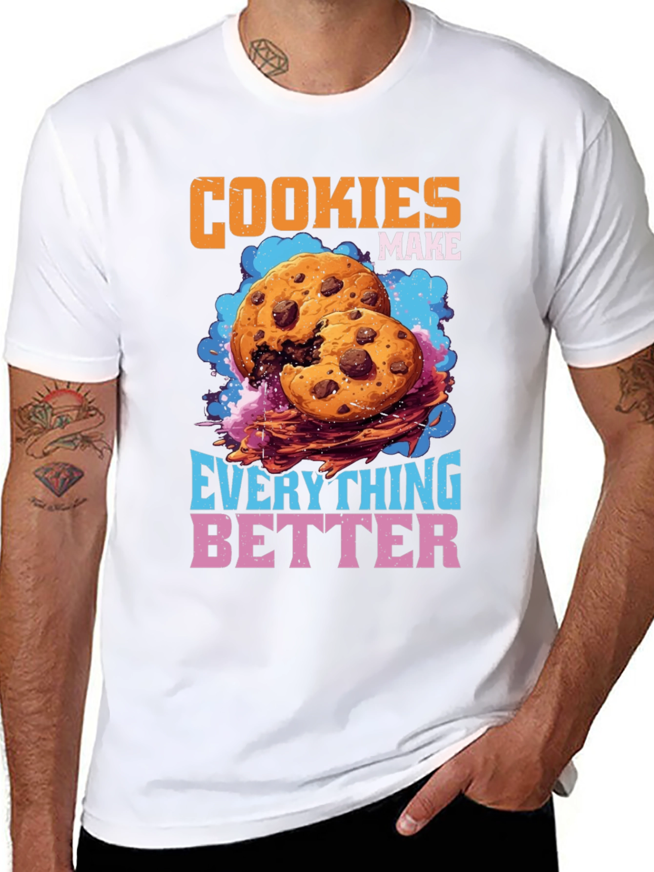 Cookies Make Everything Better Graphic T-Shirt