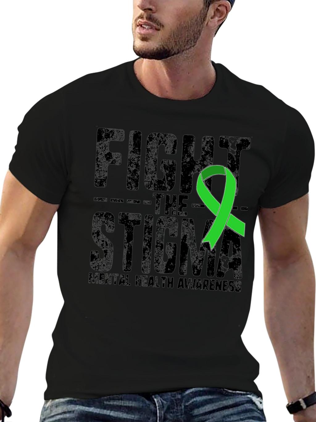 Fight the Stigma Mental Health Awareness T-Shirt