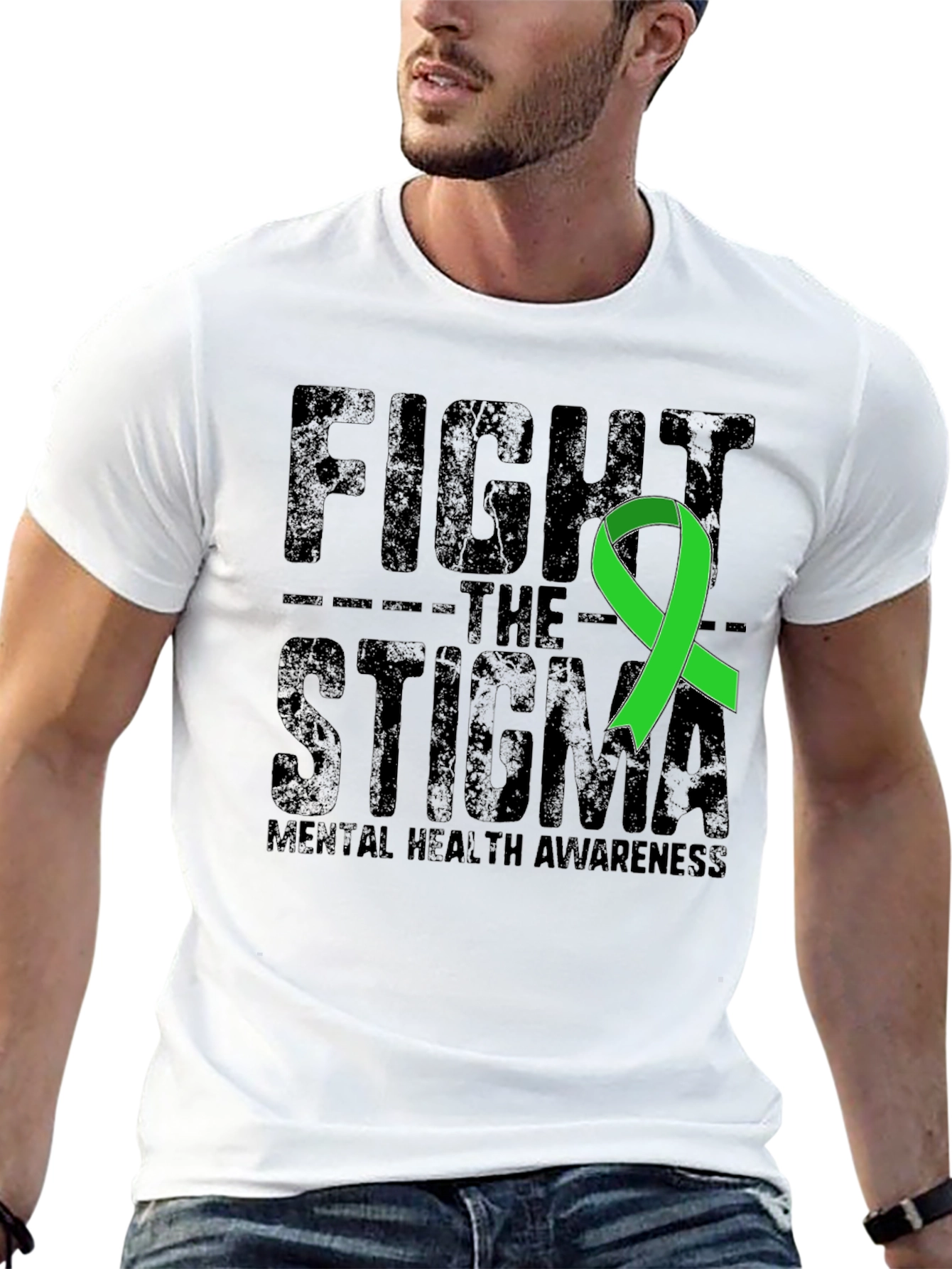 Fight the Stigma Mental Health Awareness T-Shirt