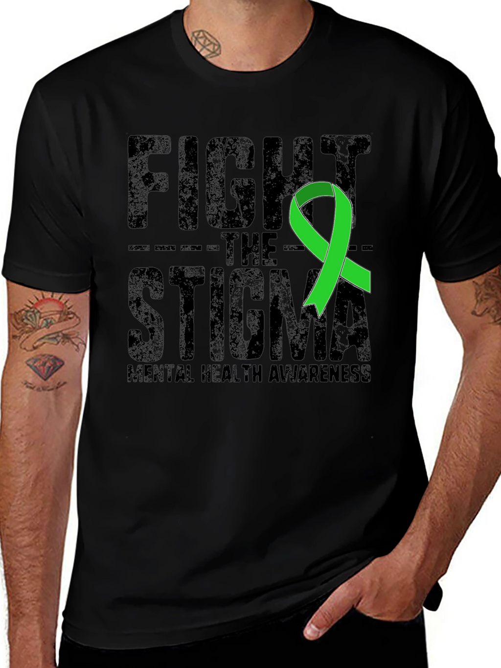 Fight the Stigma Mental Health Awareness T-Shirt