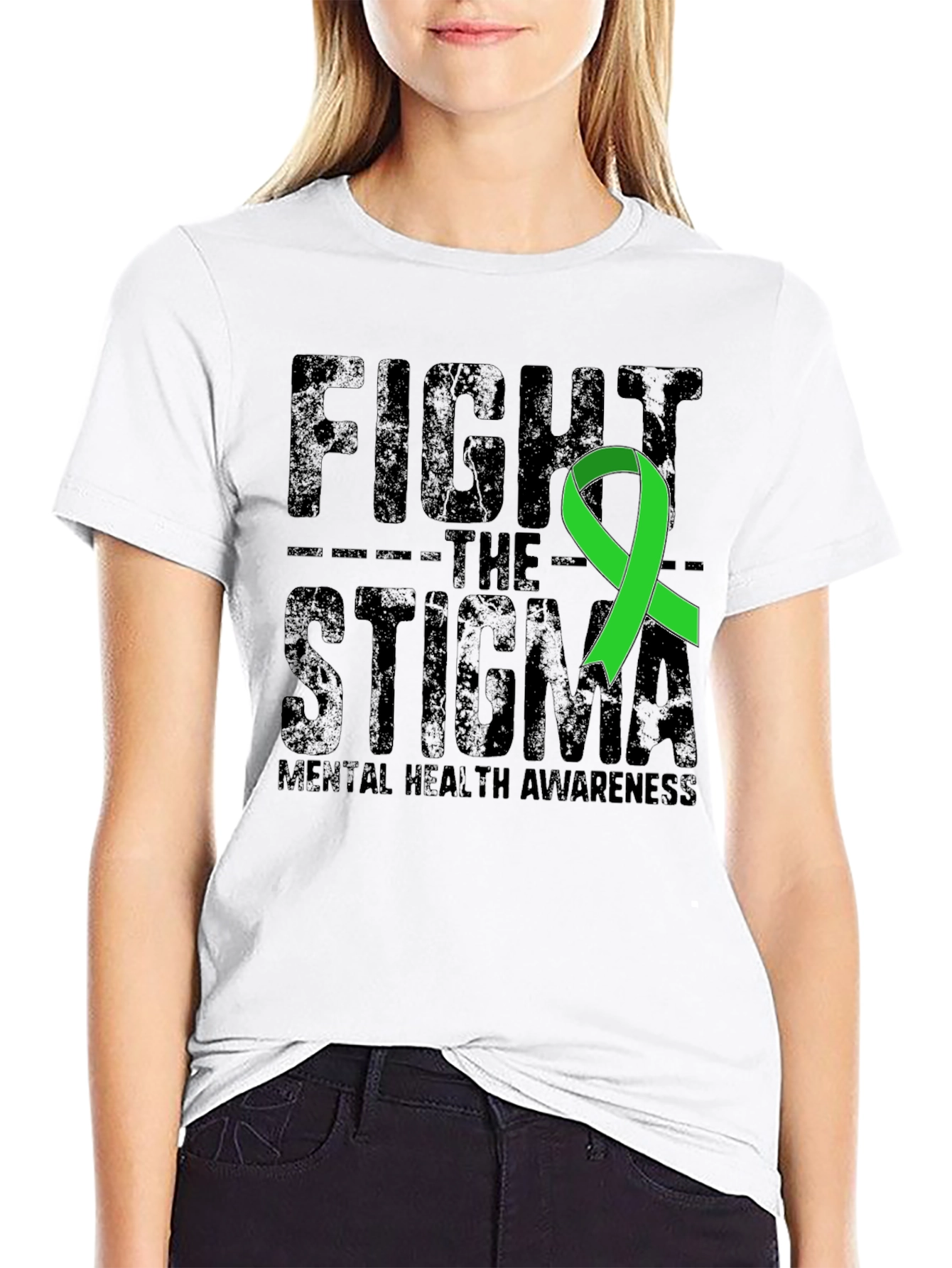 Fight the Stigma Mental Health Awareness T-Shirt