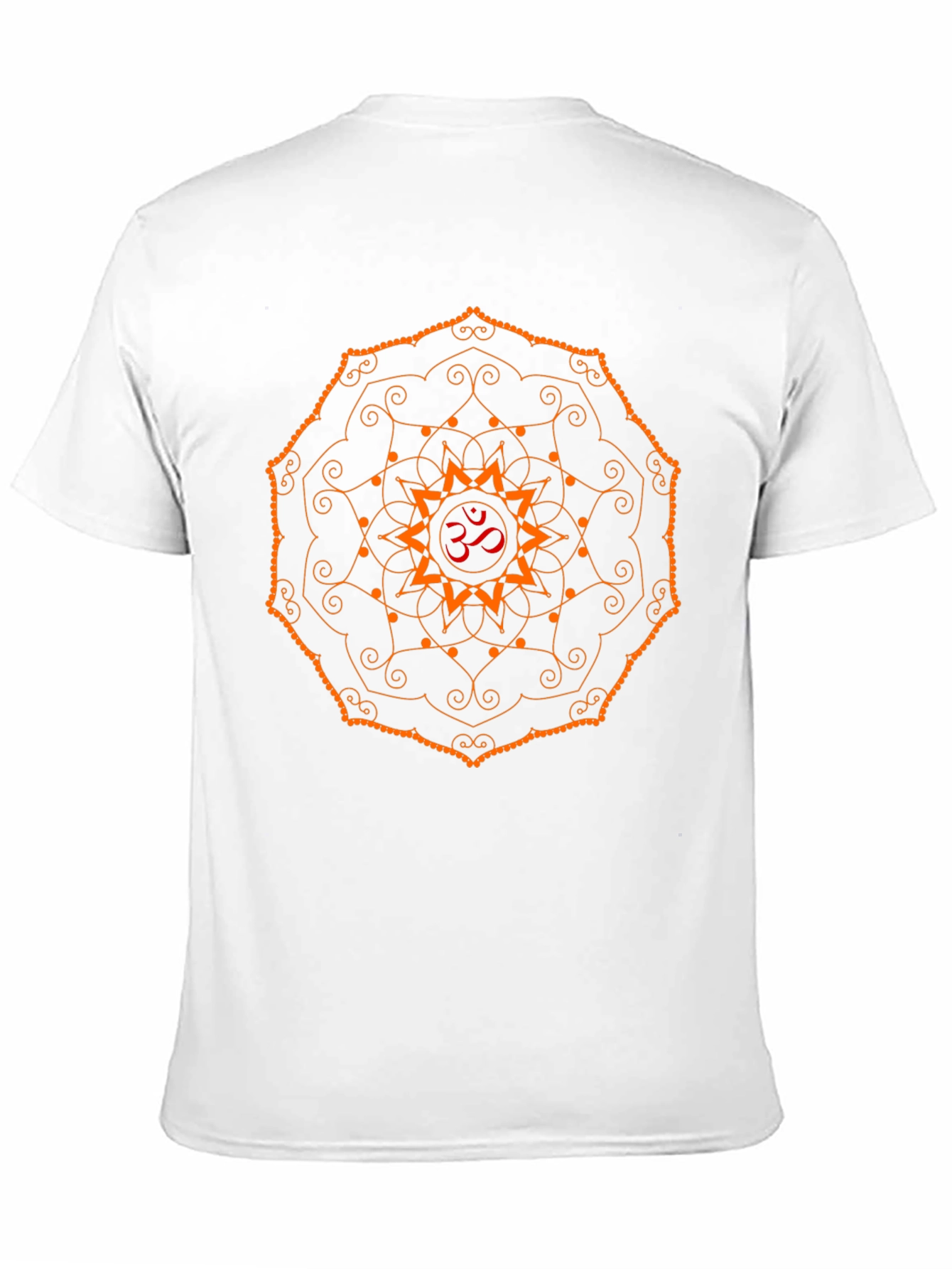 Om Mandala Graphic Black T-Shirt - Yoga Meditation Tee