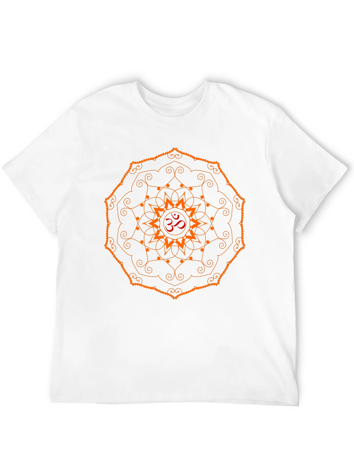 Om Mandala Graphic Black T-Shirt - Yoga Meditation Tee