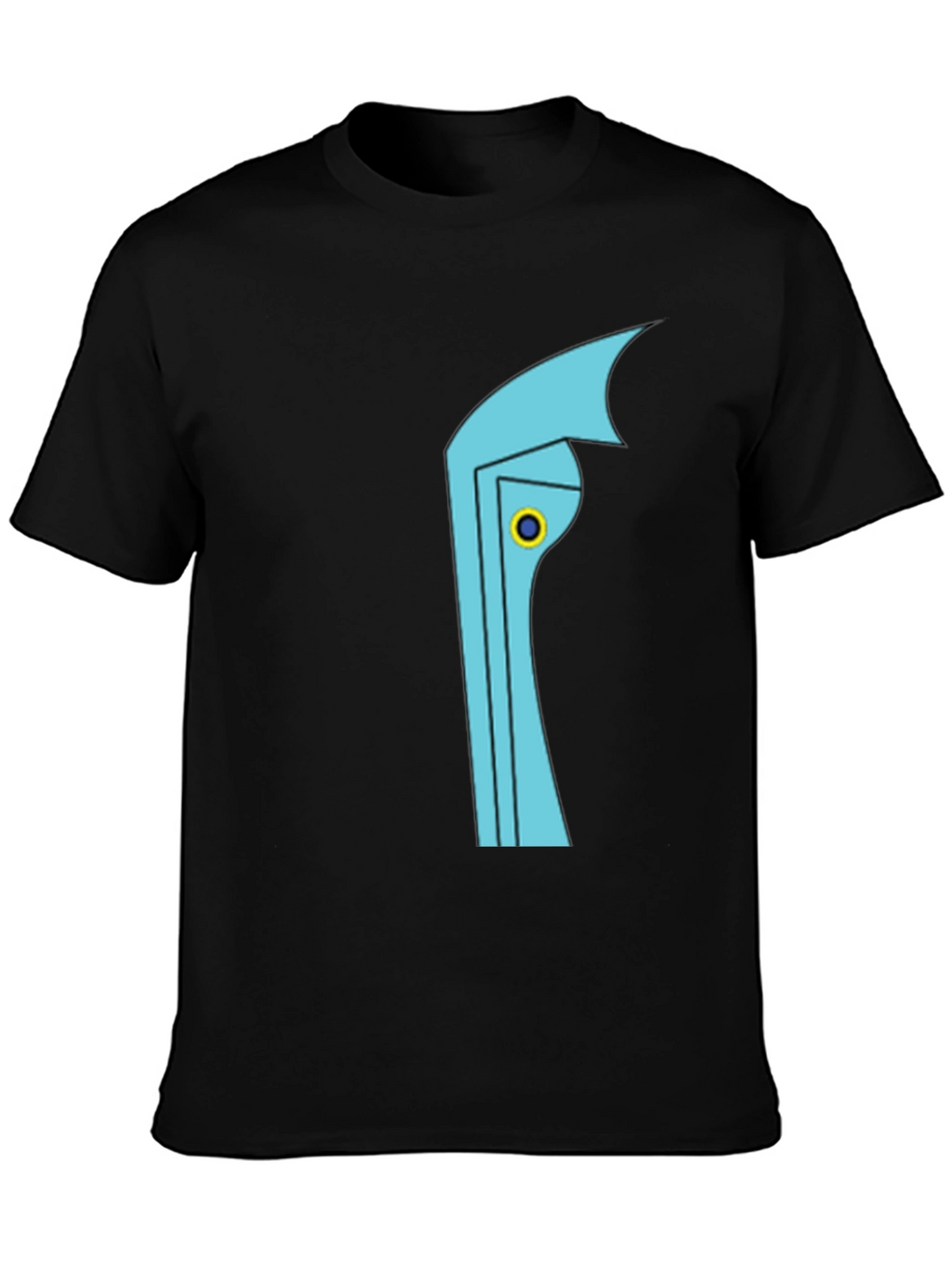 Geometric T-Shirt - Cool Blue Accent