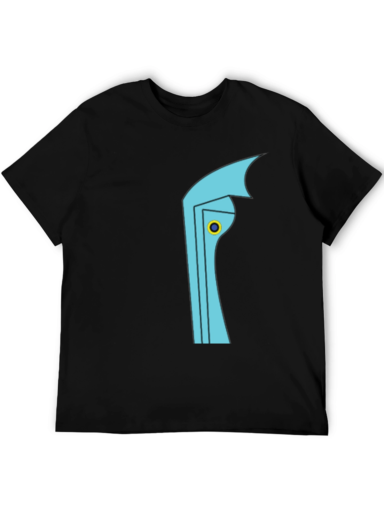 Geometric T-Shirt - Cool Blue Accent