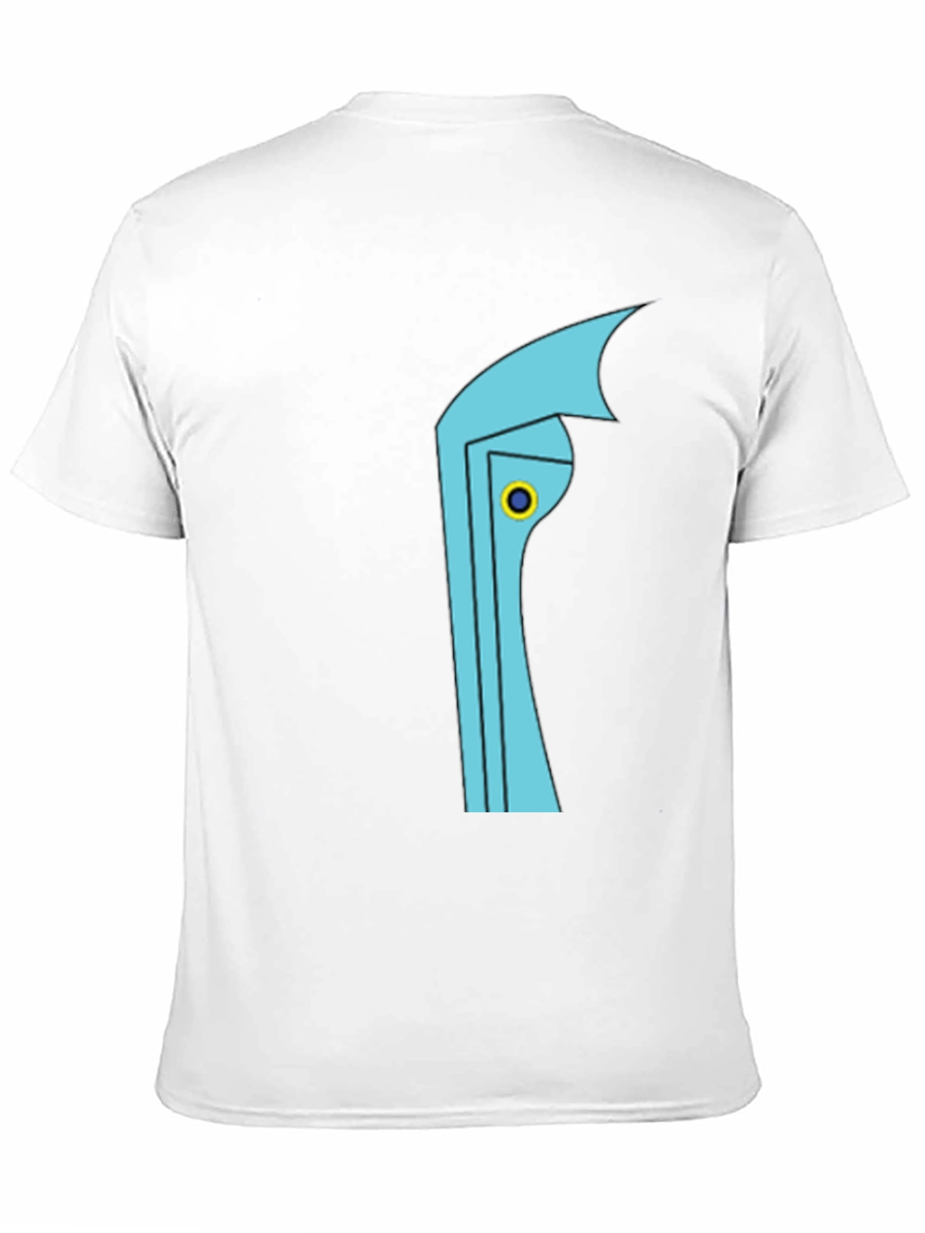 Geometric T-Shirt - Cool Blue Accent
