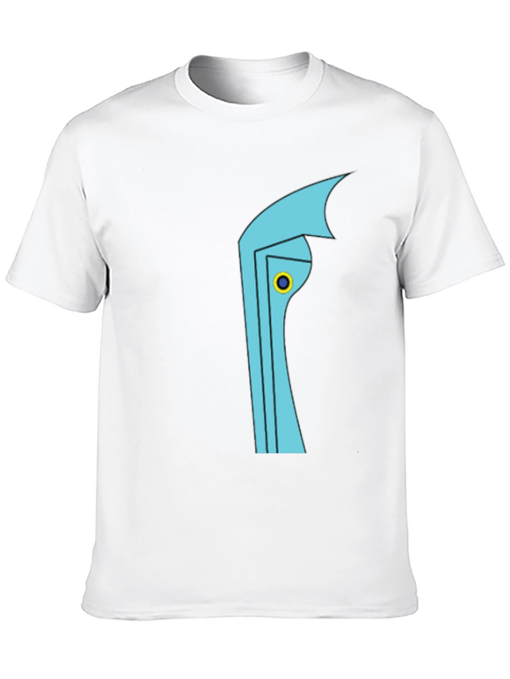 Geometric T-Shirt - Cool Blue Accent