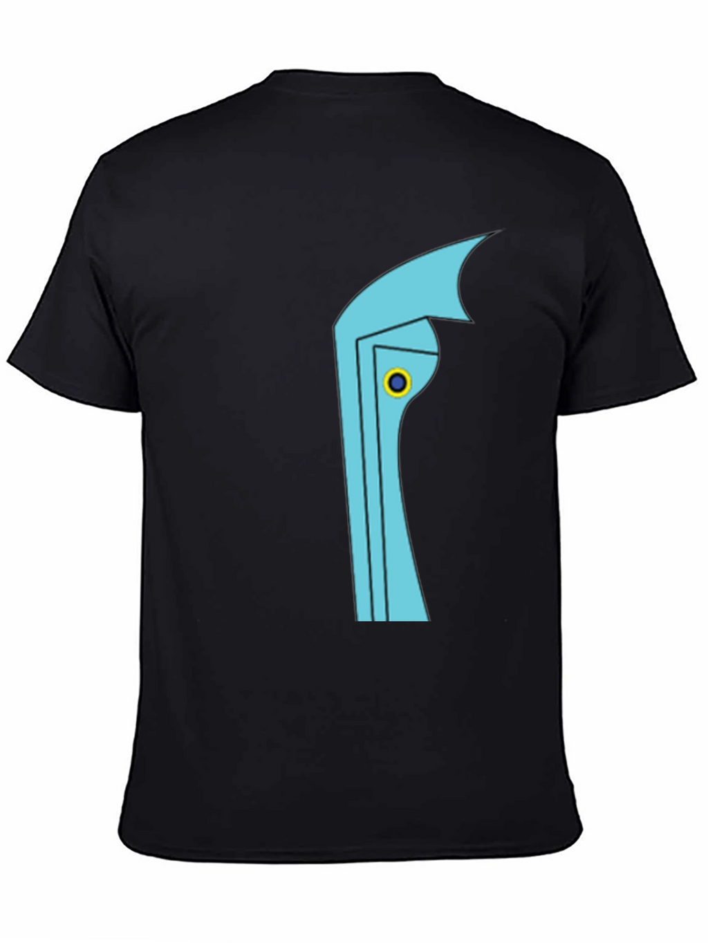 Geometric T-Shirt - Cool Blue Accent