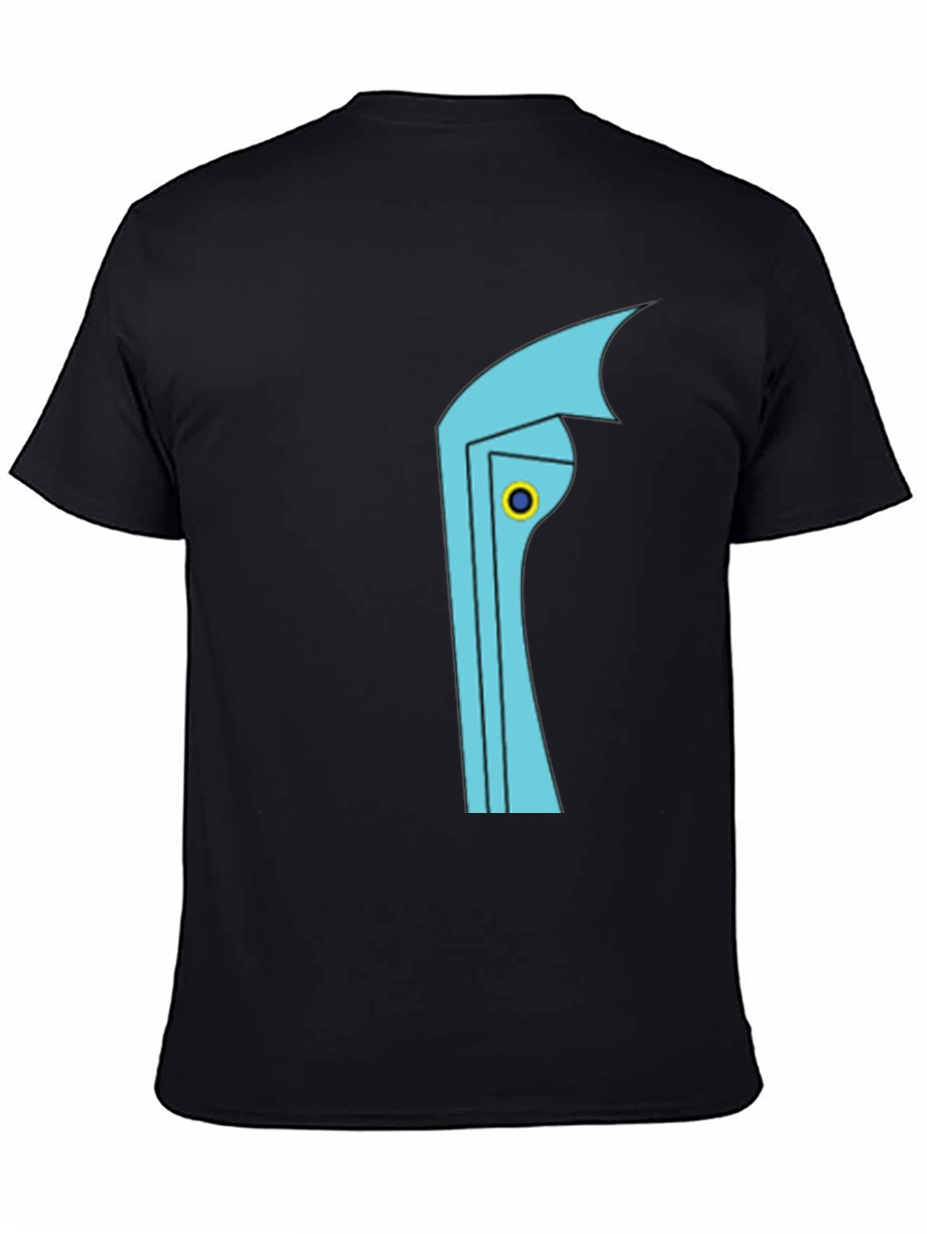 Geometric T-Shirt - Cool Blue Accent