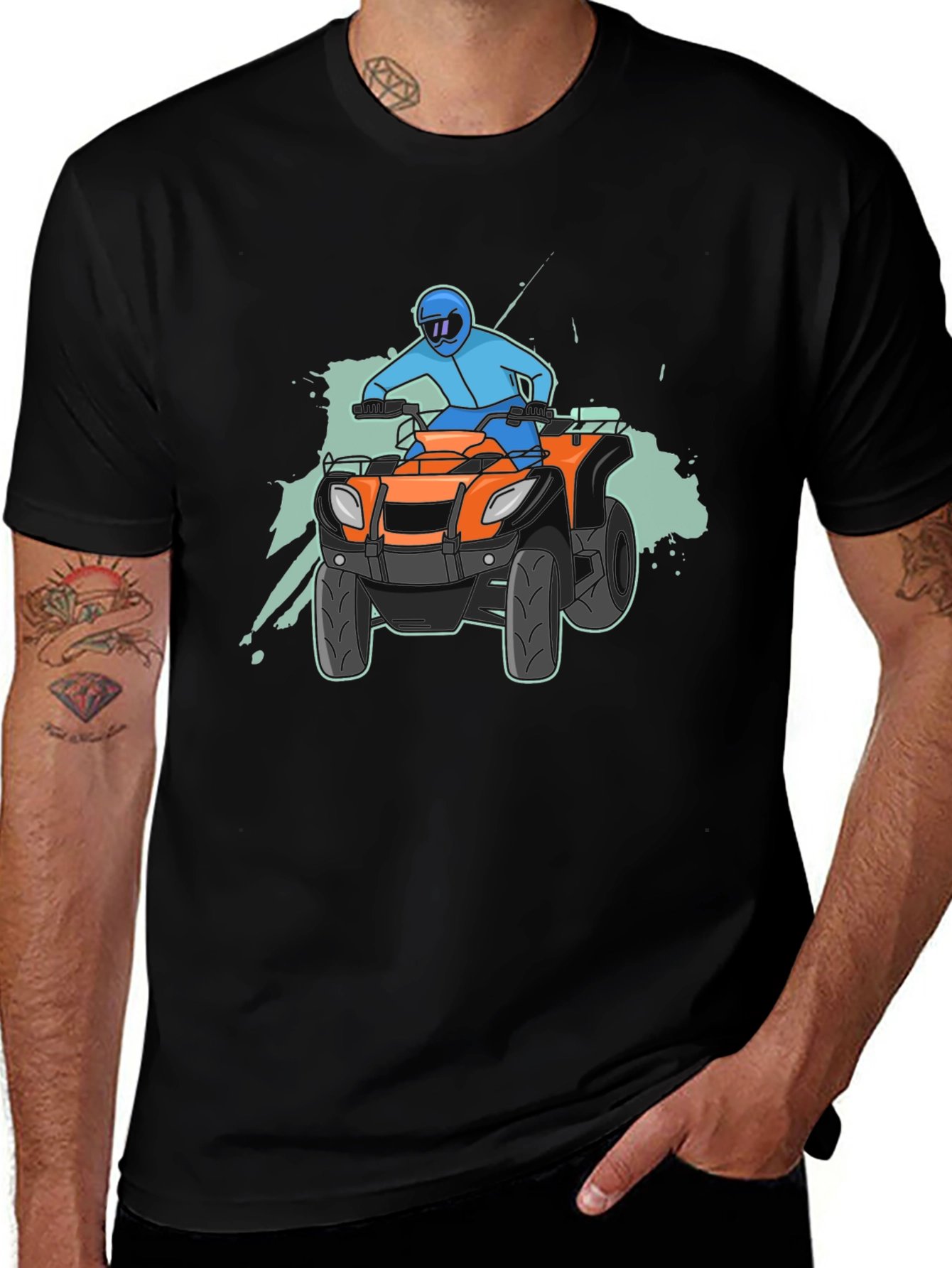 ATV Rider Graphic Tee - Adventure Awaits!