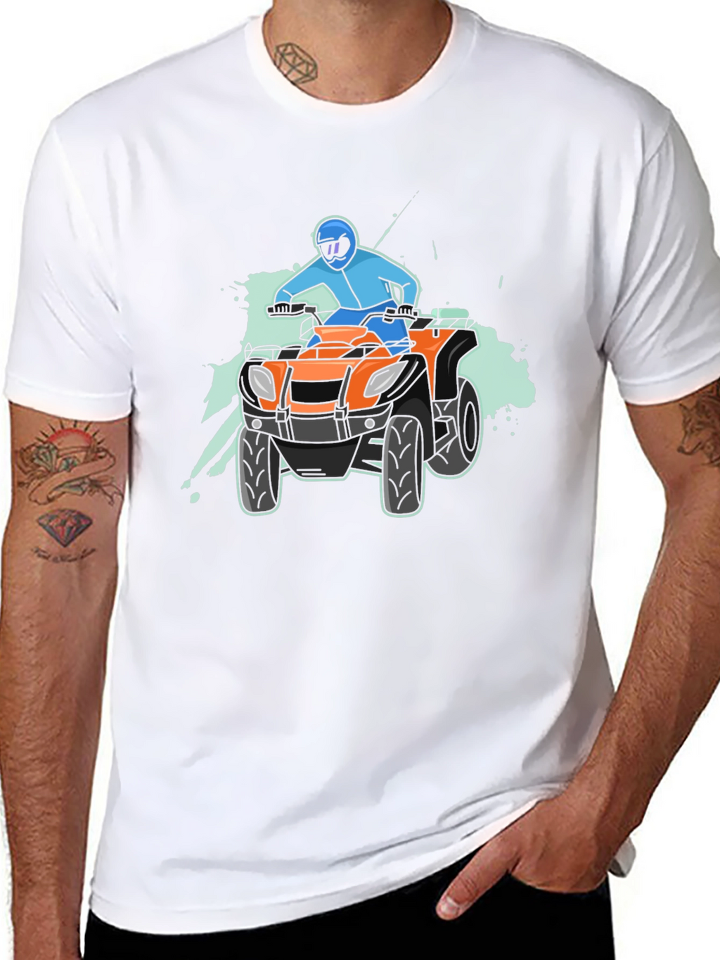 ATV Rider Graphic Tee - Adventure Awaits!