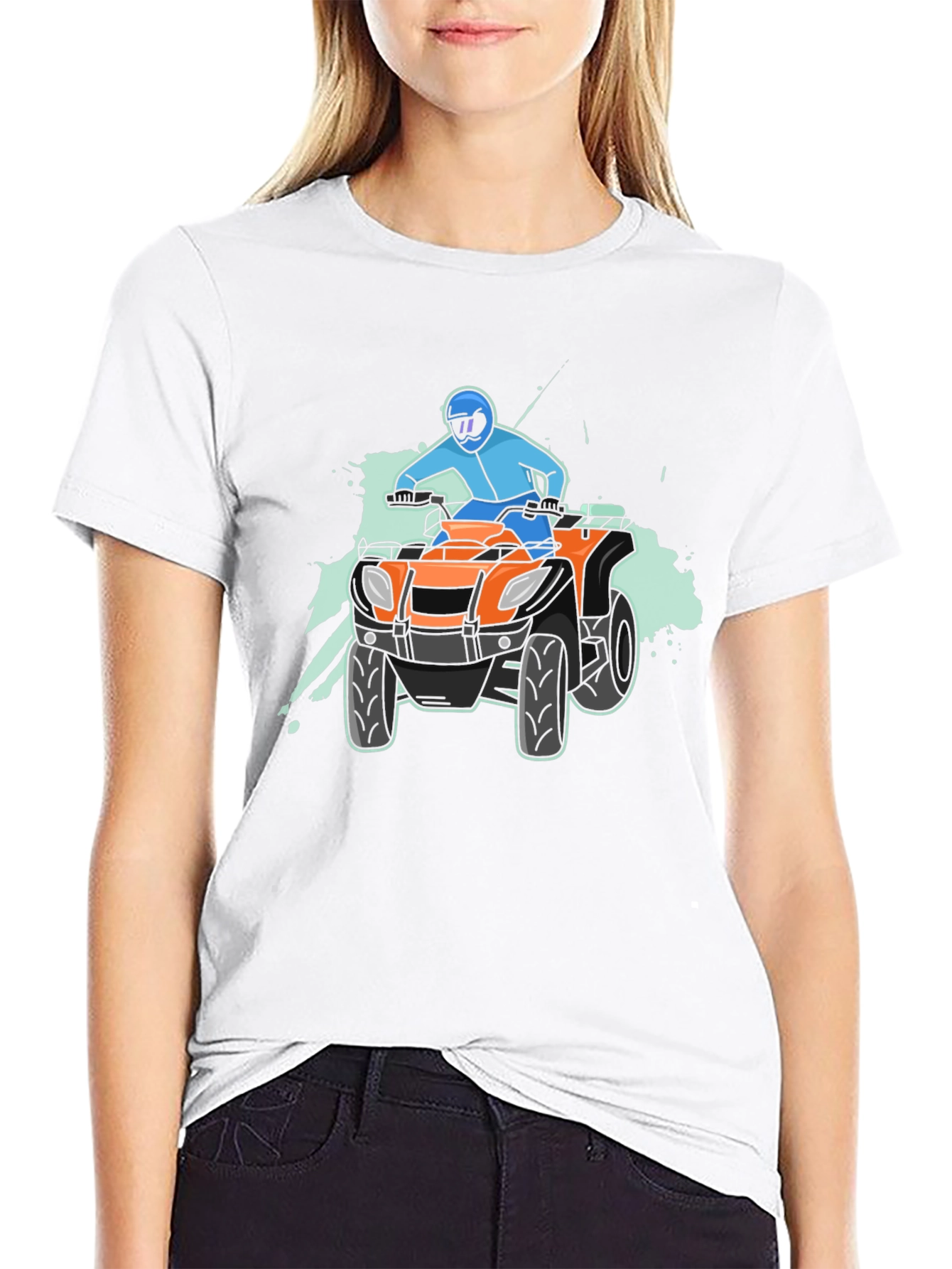 ATV Rider Graphic Tee - Adventure Awaits!