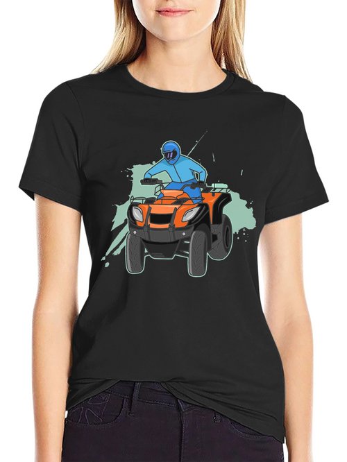 ATV Rider Graphic Tee - Adventure Awaits!