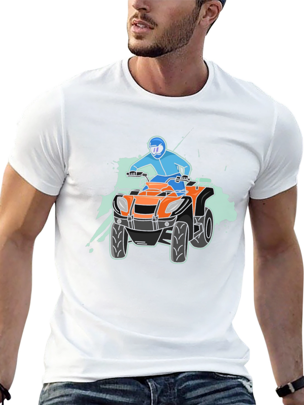 ATV Rider Graphic Tee - Adventure Awaits!