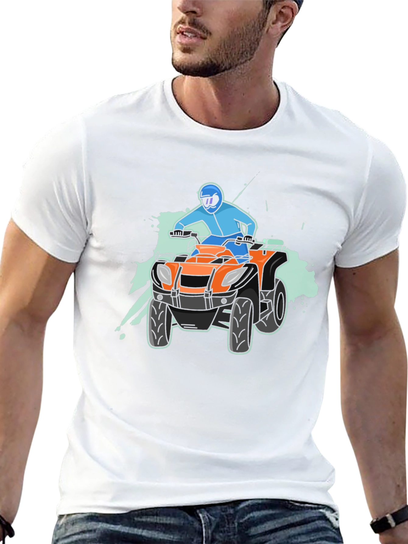 ATV Rider Graphic Tee - Adventure Awaits!