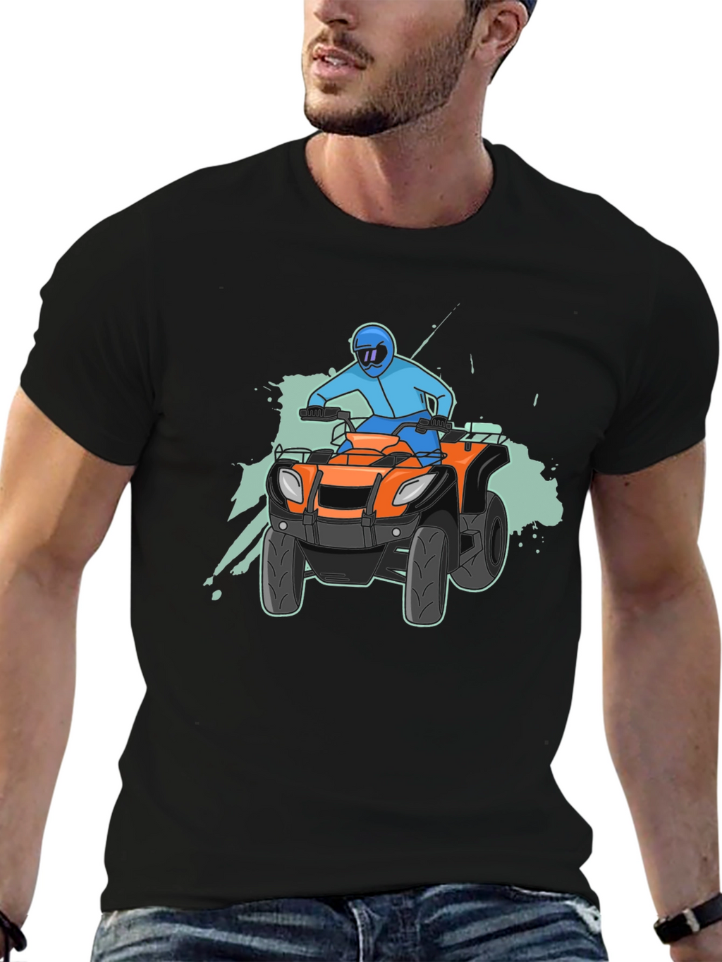 ATV Rider Graphic Tee - Adventure Awaits!
