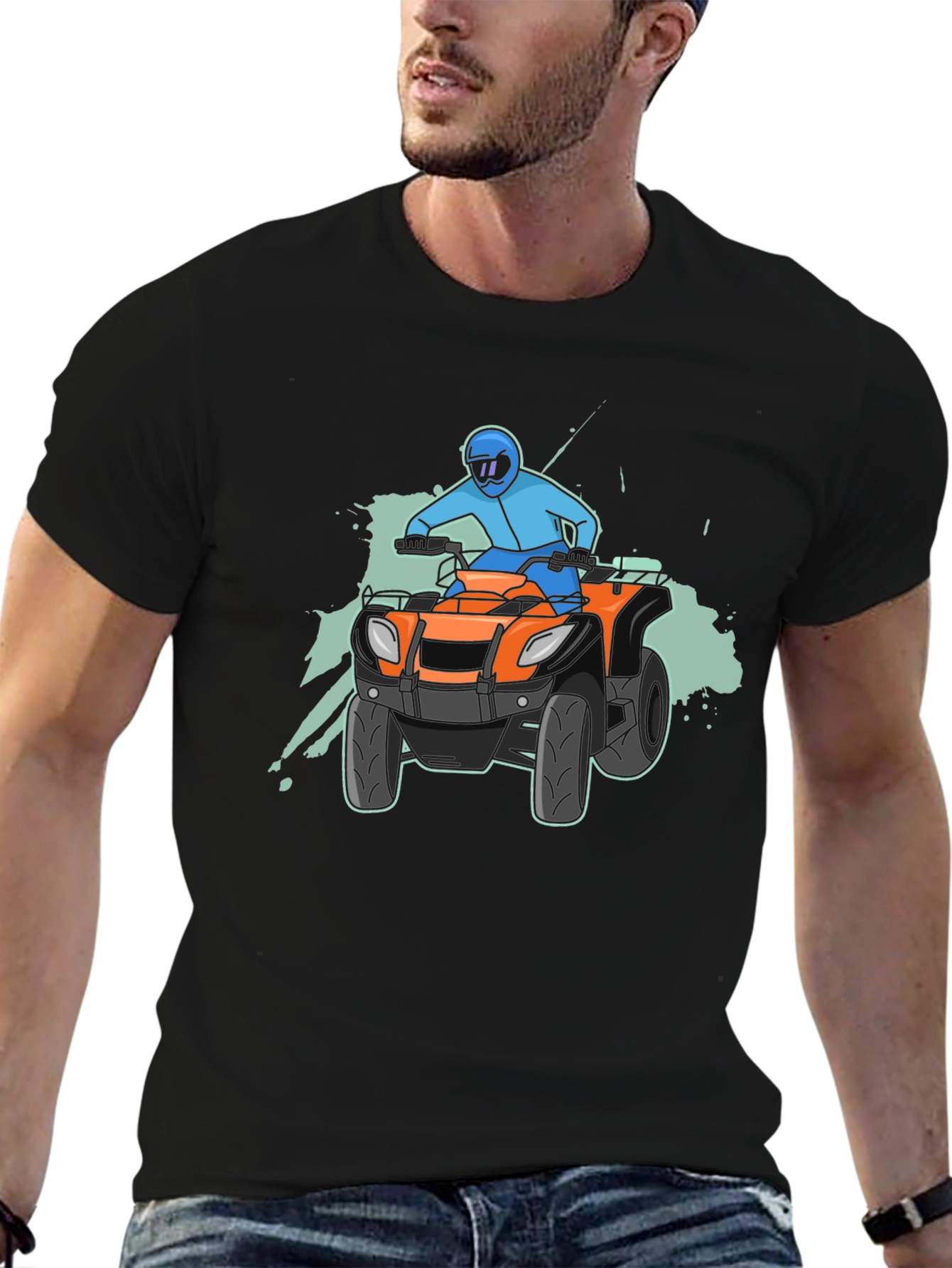 ATV Rider Graphic Tee - Adventure Awaits!