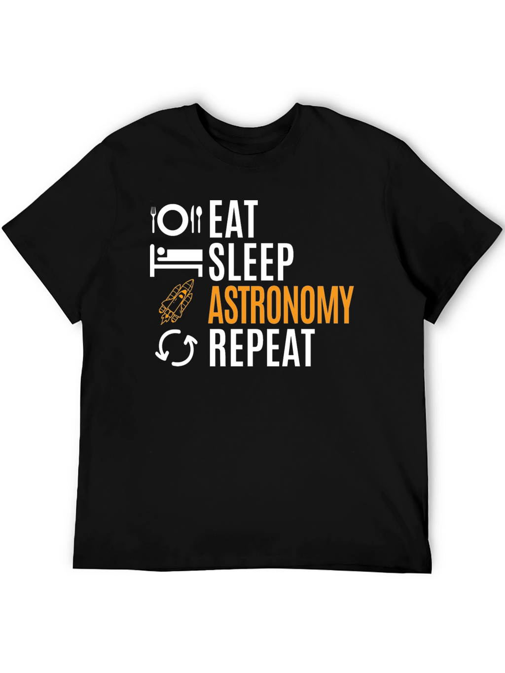 Eat Sleep Astronomy Repeat T-Shirt