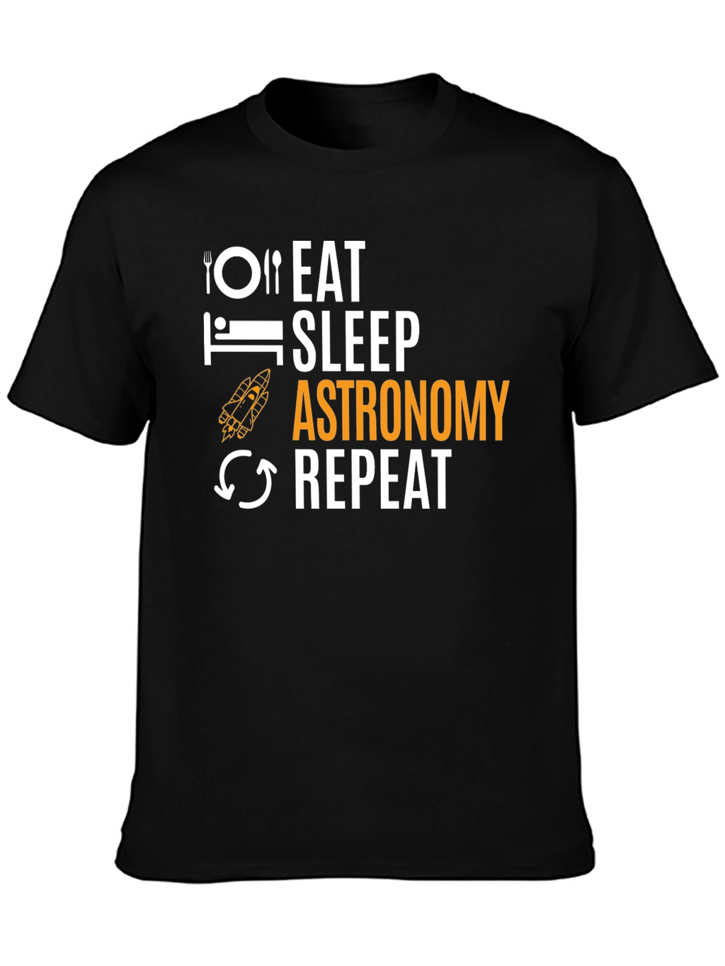 Eat Sleep Astronomy Repeat T-Shirt