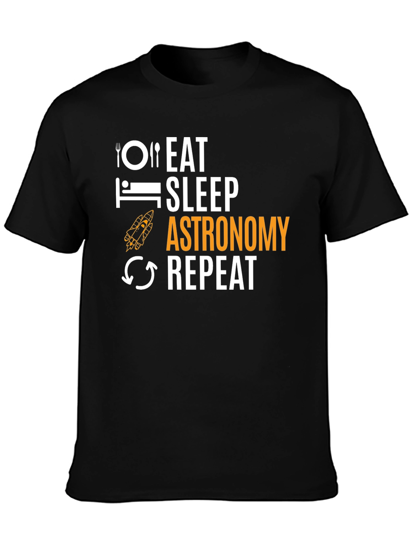 Eat Sleep Astronomy Repeat T-Shirt
