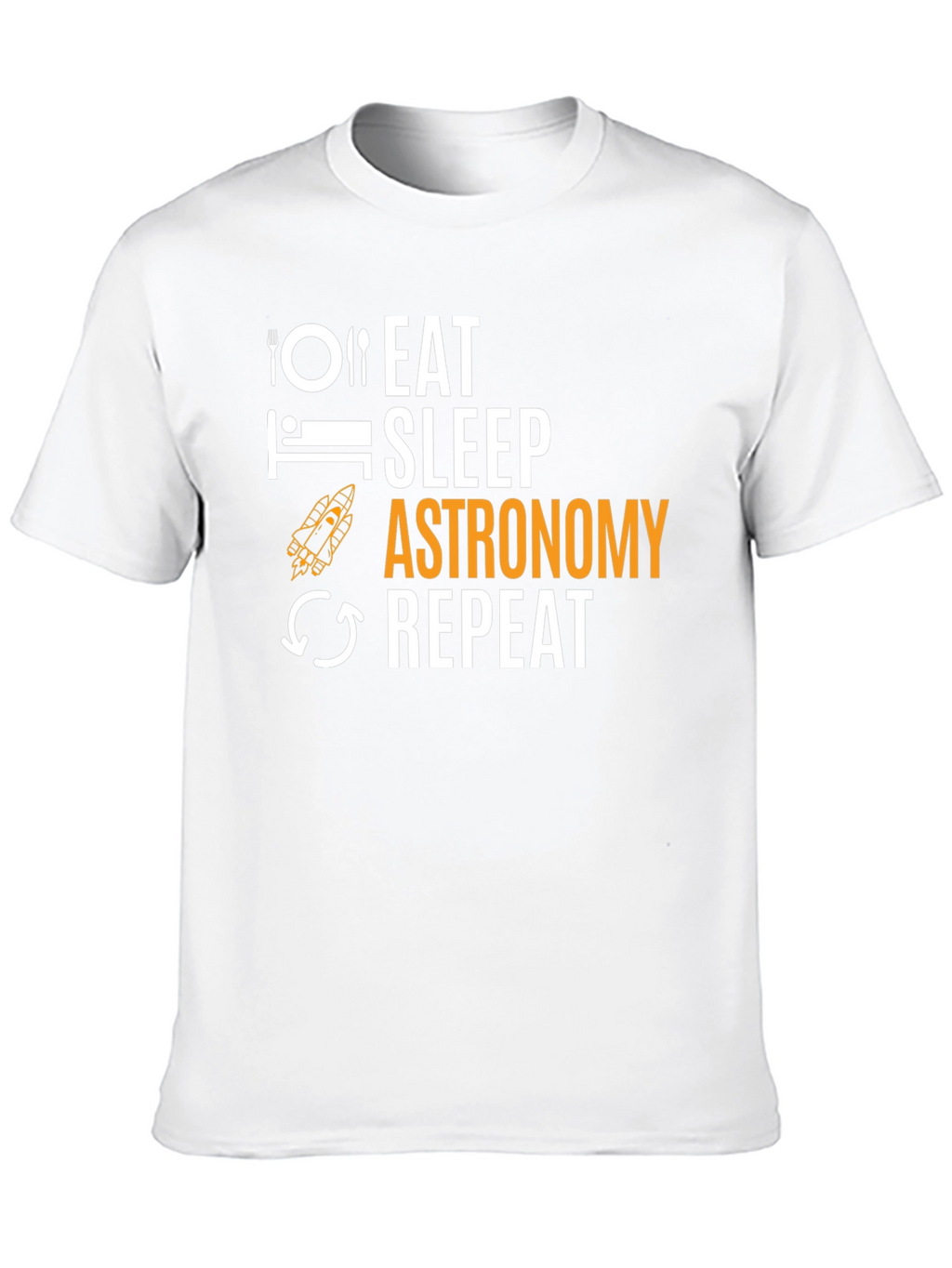 Eat Sleep Astronomy Repeat T-Shirt