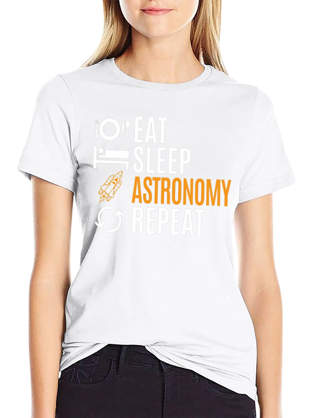Eat Sleep Astronomy Repeat T-Shirt
