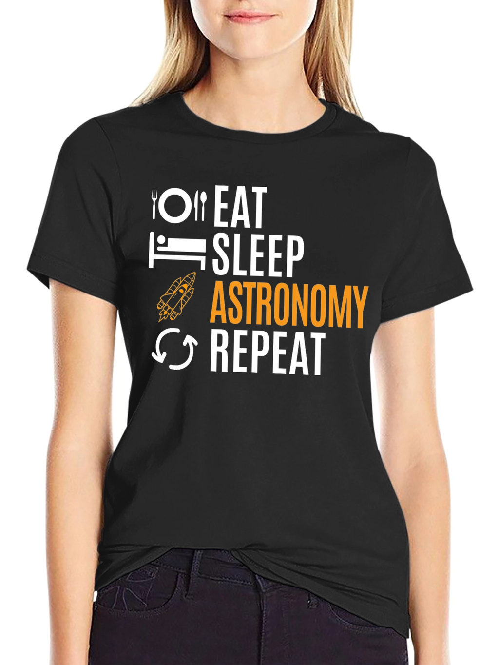 Eat Sleep Astronomy Repeat T-Shirt