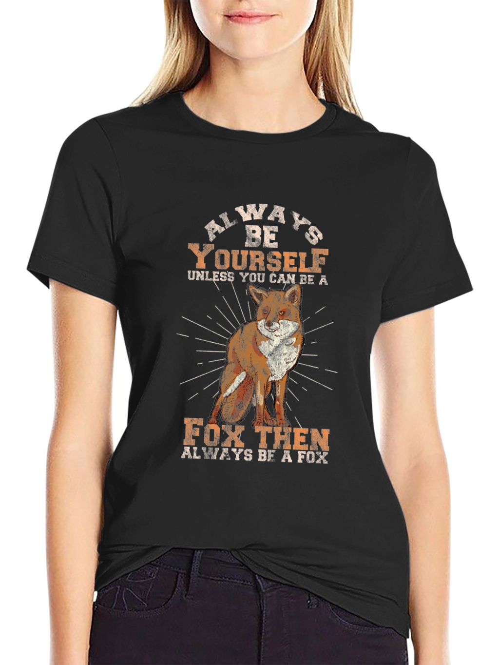 Always Be Yourself Fox Graphic Tee