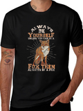 Always Be Yourself Fox Graphic Tee