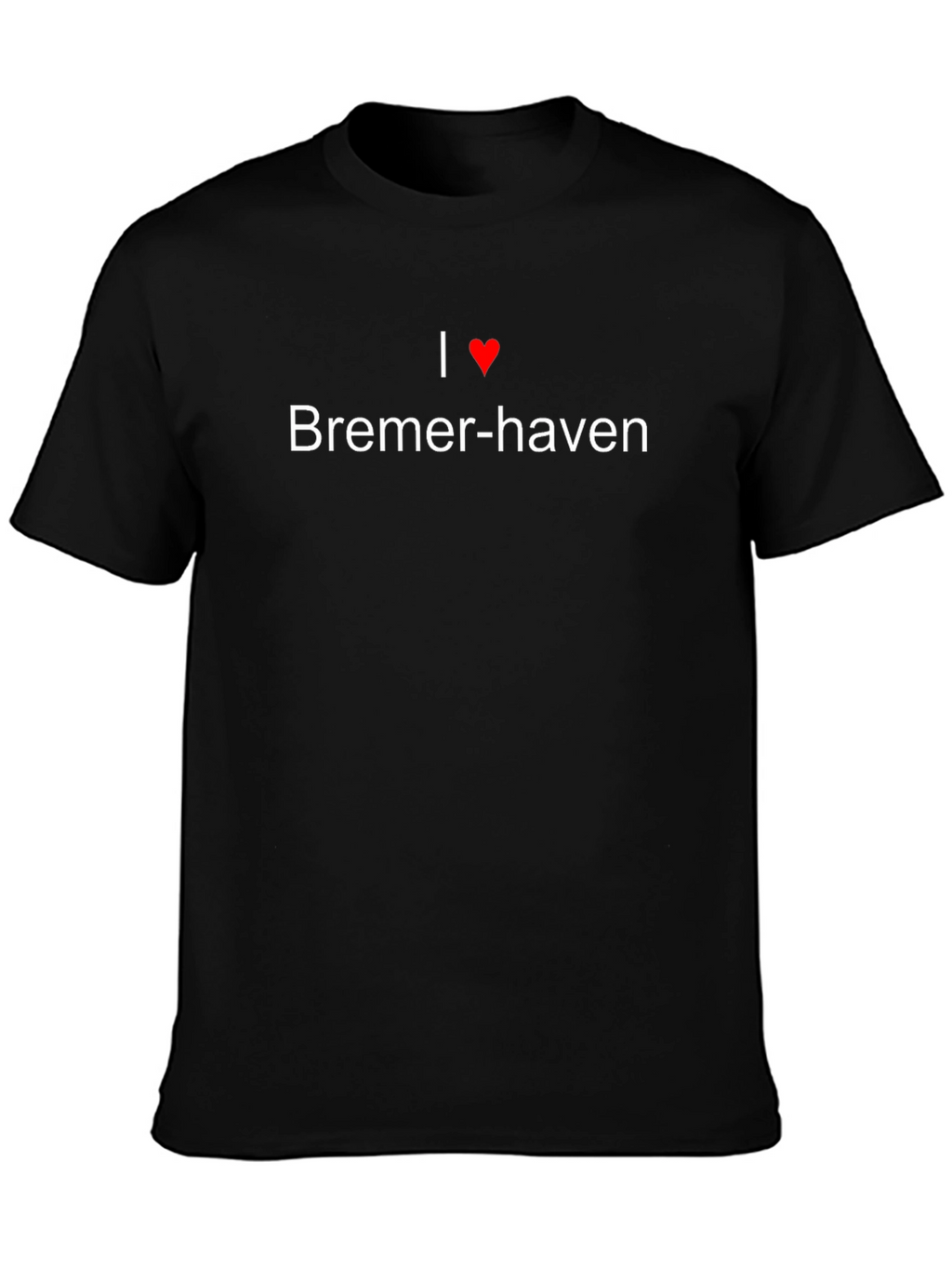 I Love Bremer-haven Black T-Shirt