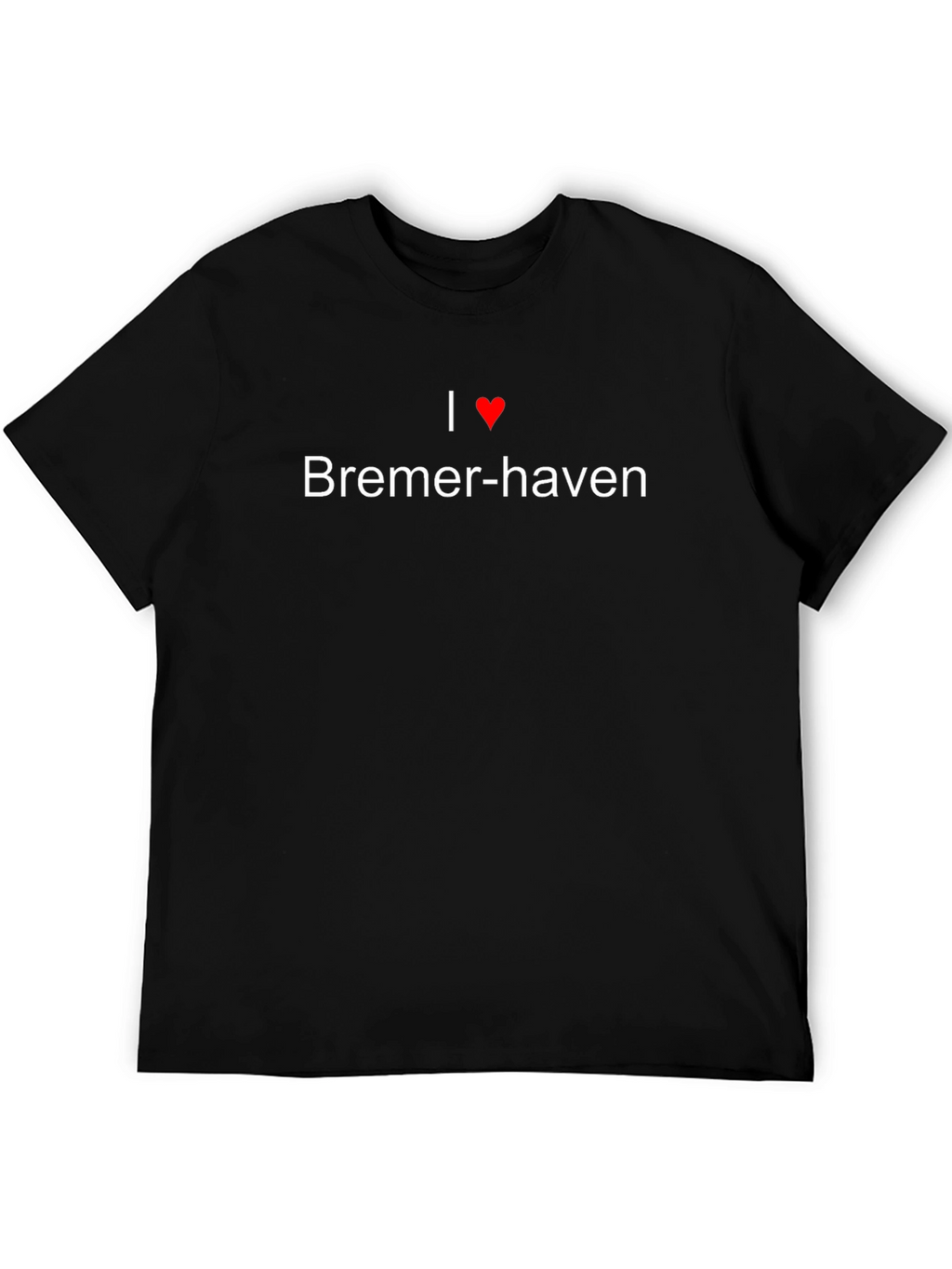 I Love Bremer-haven Black T-Shirt