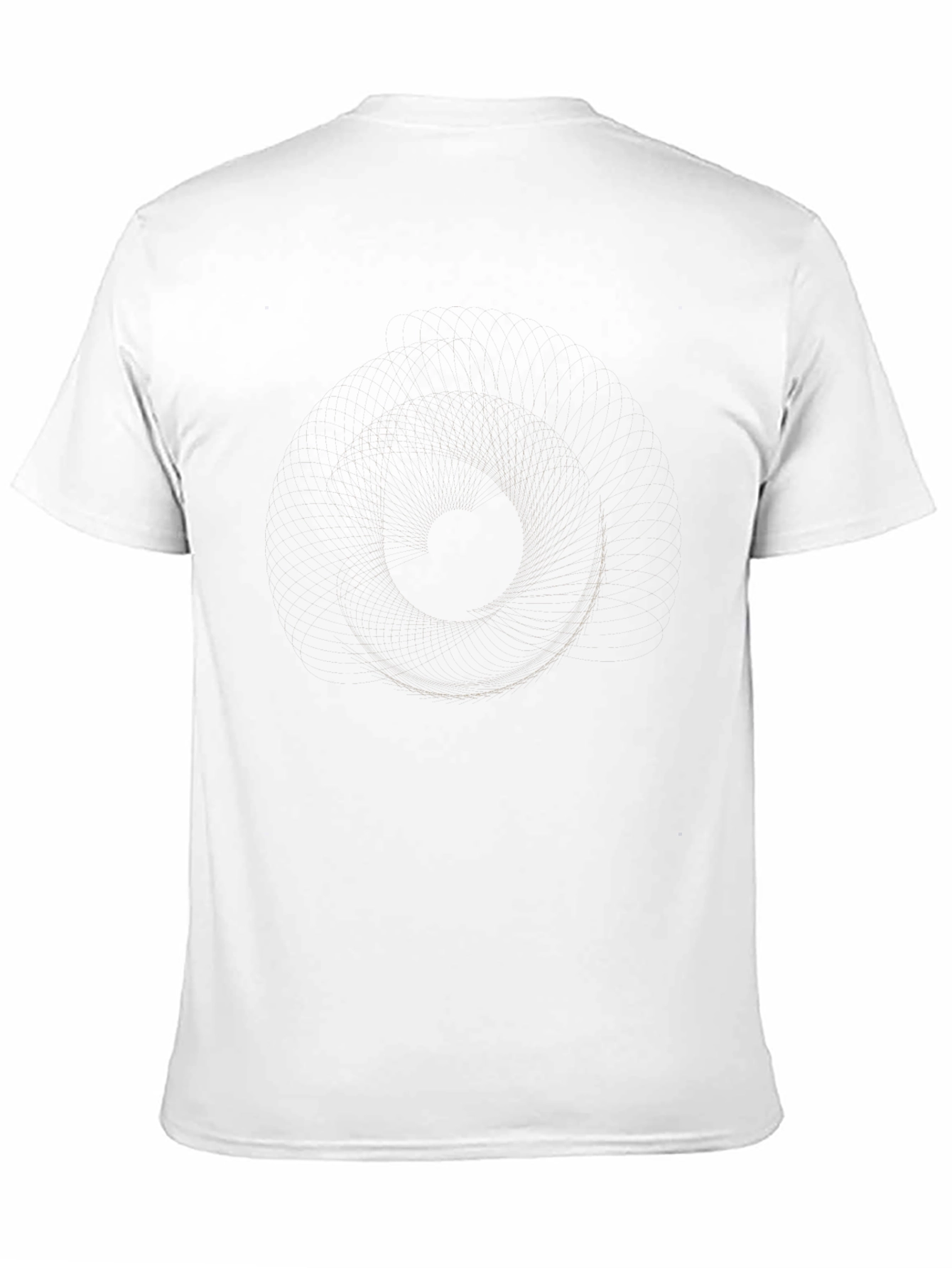 Mens Classic Black Crew Neck T-Shirt