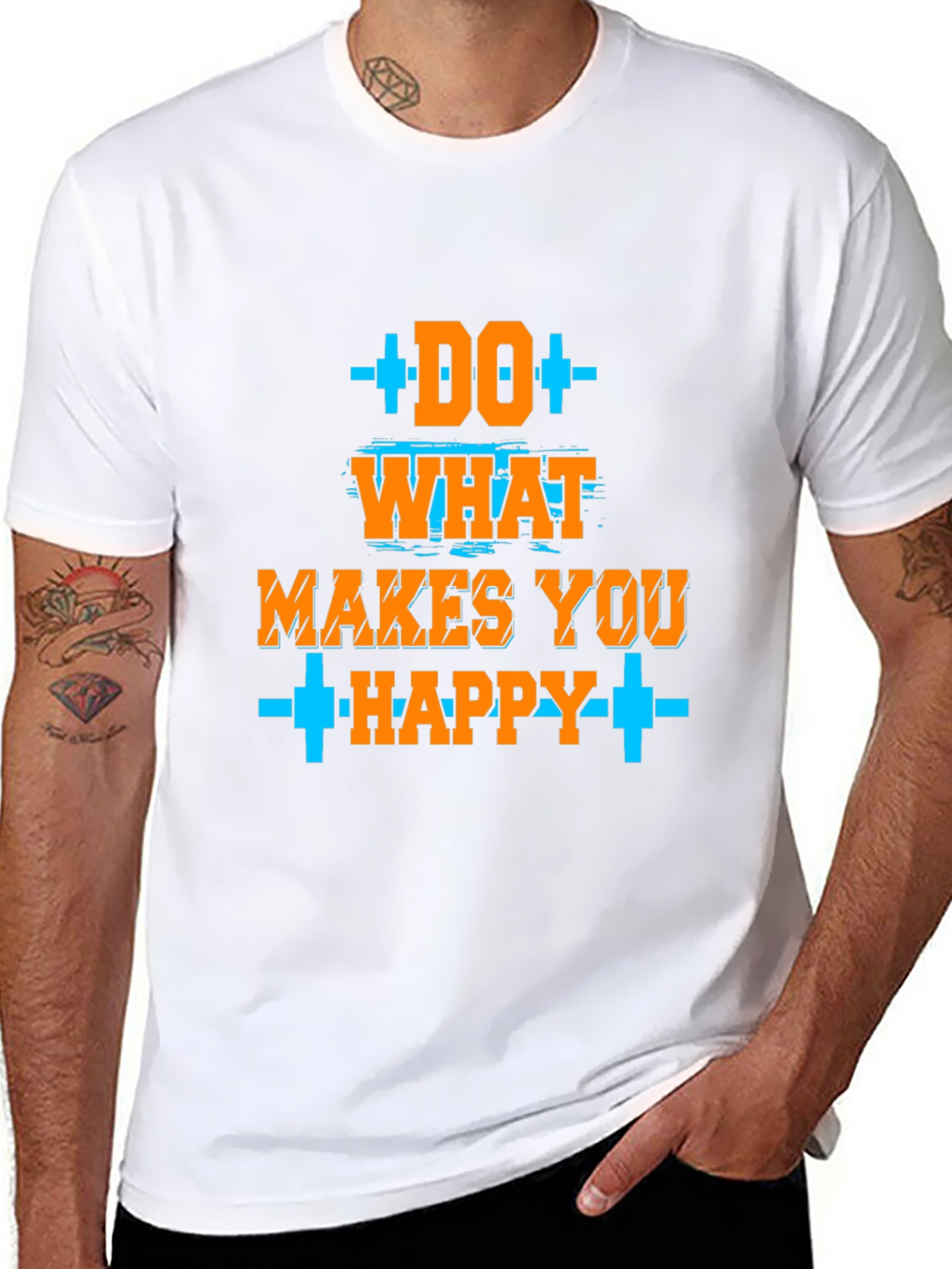 Do What Makes You Happy Graphic T-Shirt