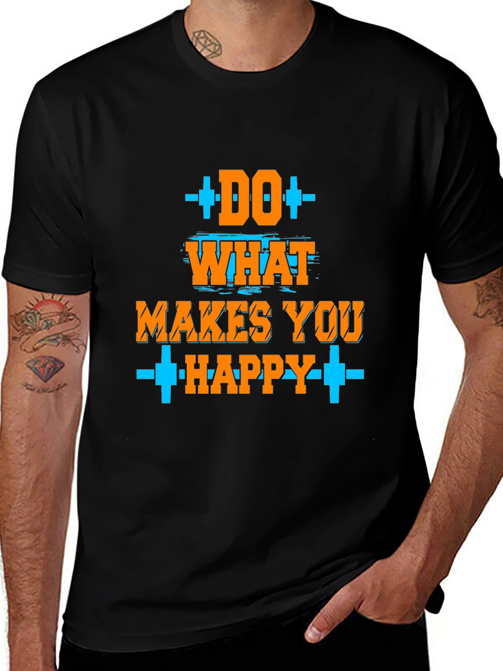 Do What Makes You Happy Graphic T-Shirt