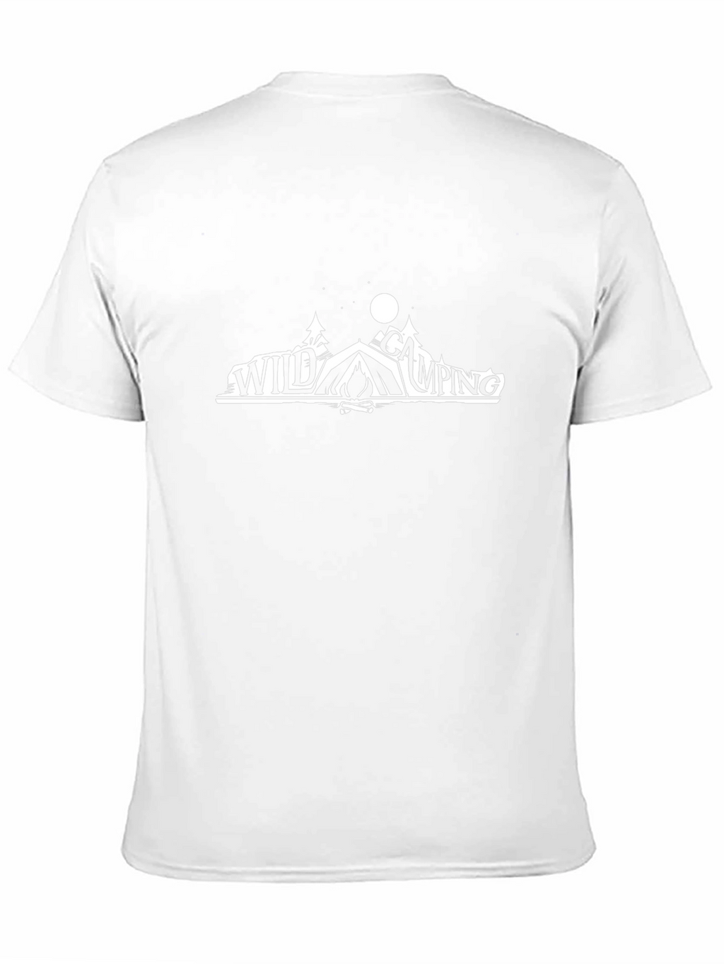 Wild Camping Graphic Tee - Outdoor Adventure Shirt