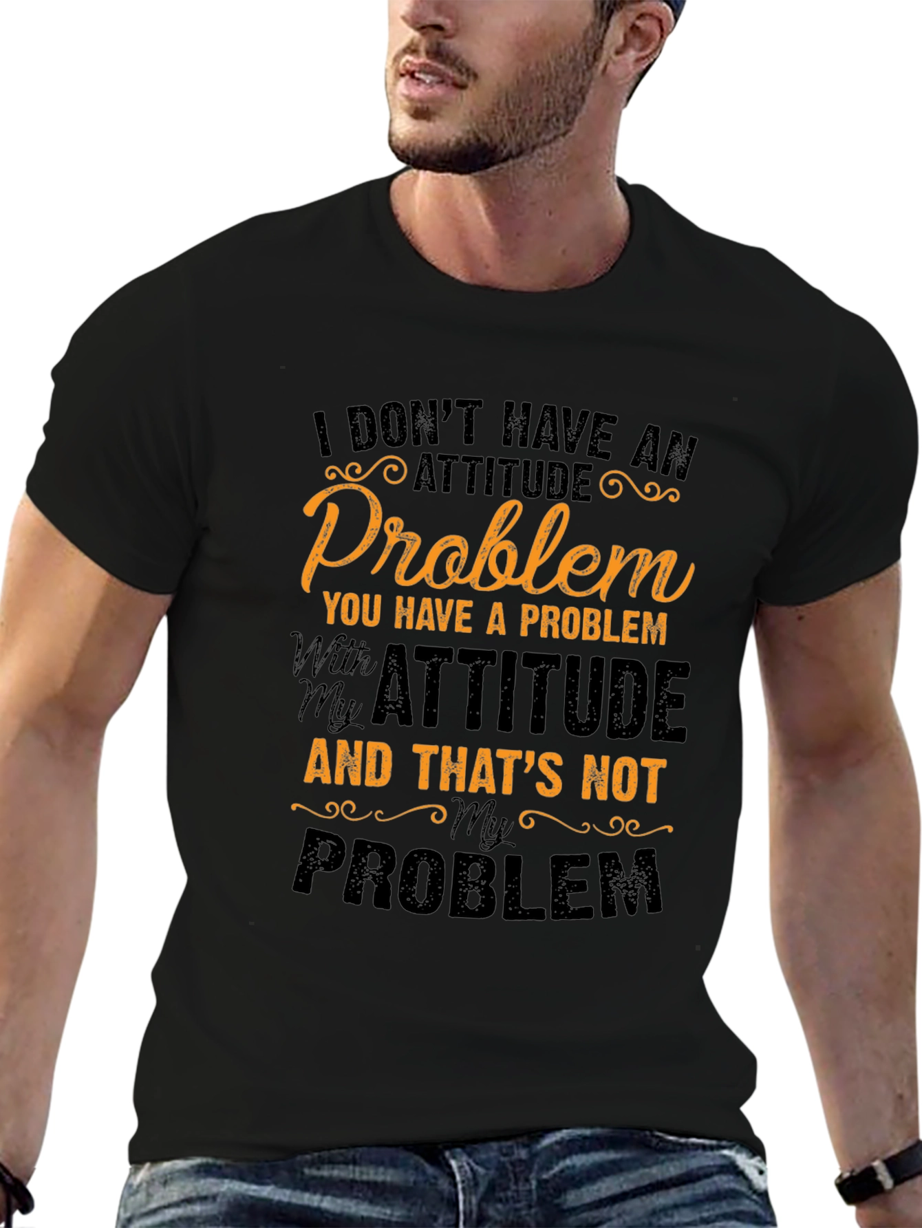 Attitude Problem Graphic Tee - Sarcastic Humor T-Shirt