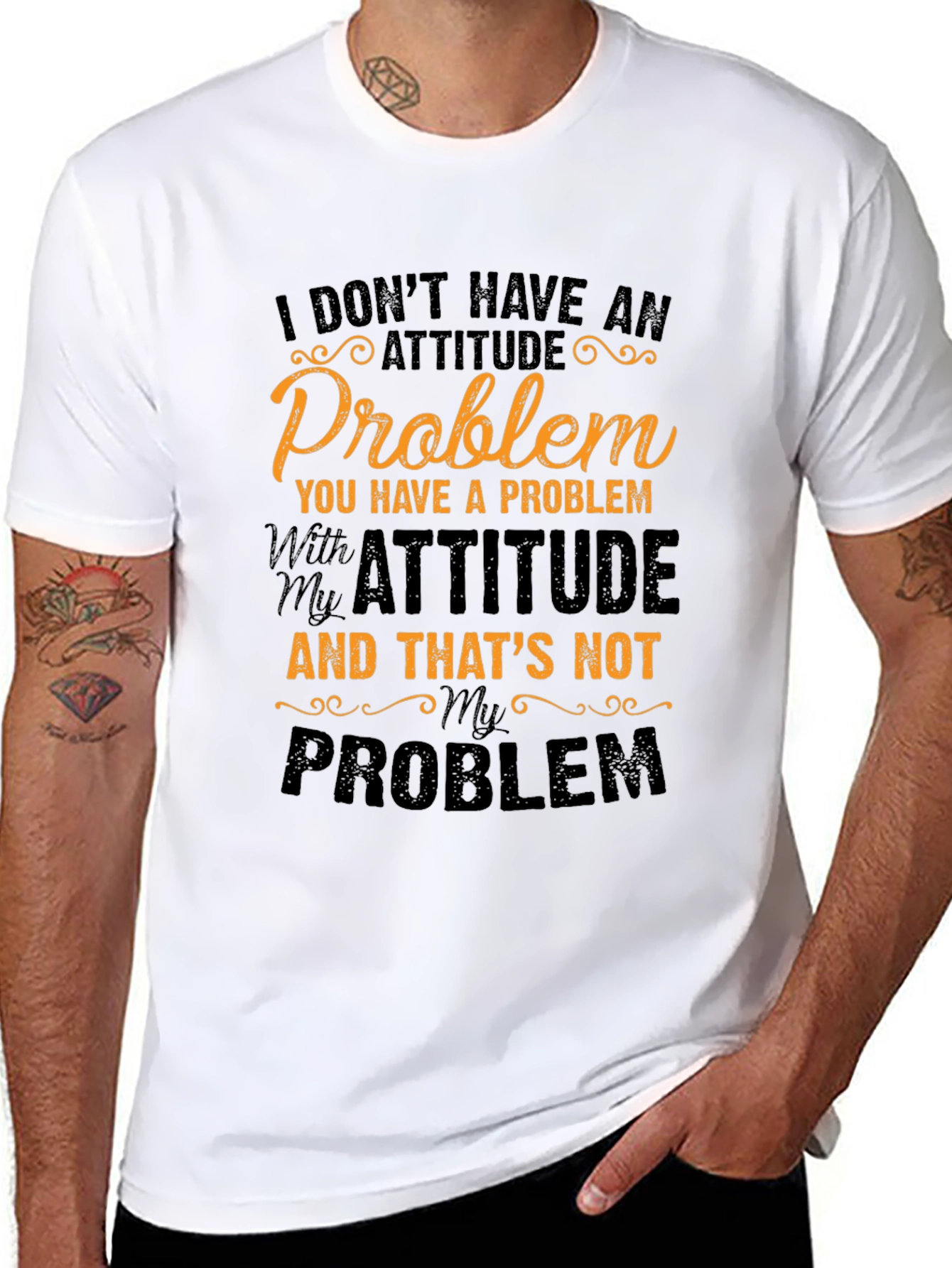 Attitude Problem Graphic Tee - Sarcastic Humor T-Shirt