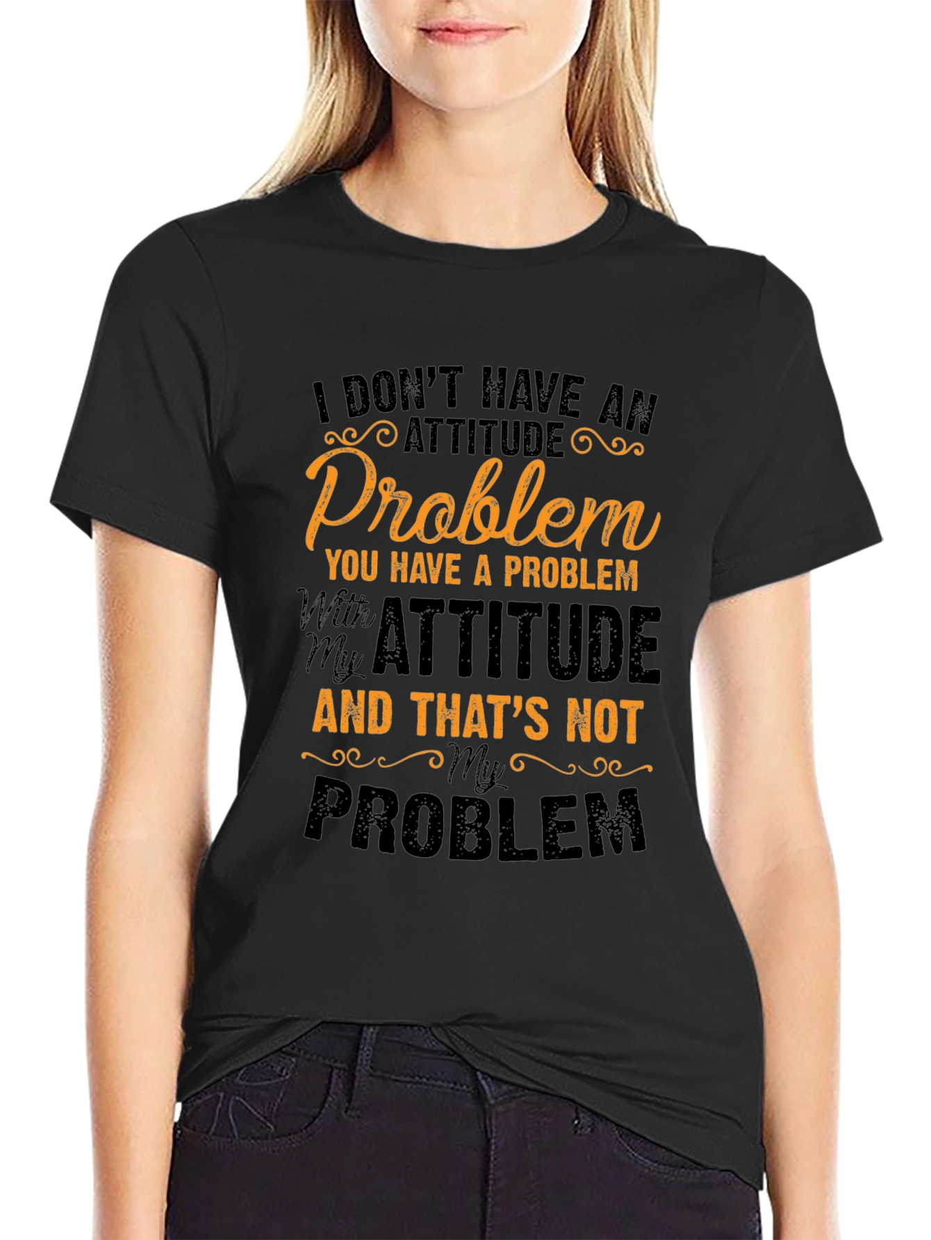 Attitude Problem Graphic Tee - Sarcastic Humor T-Shirt
