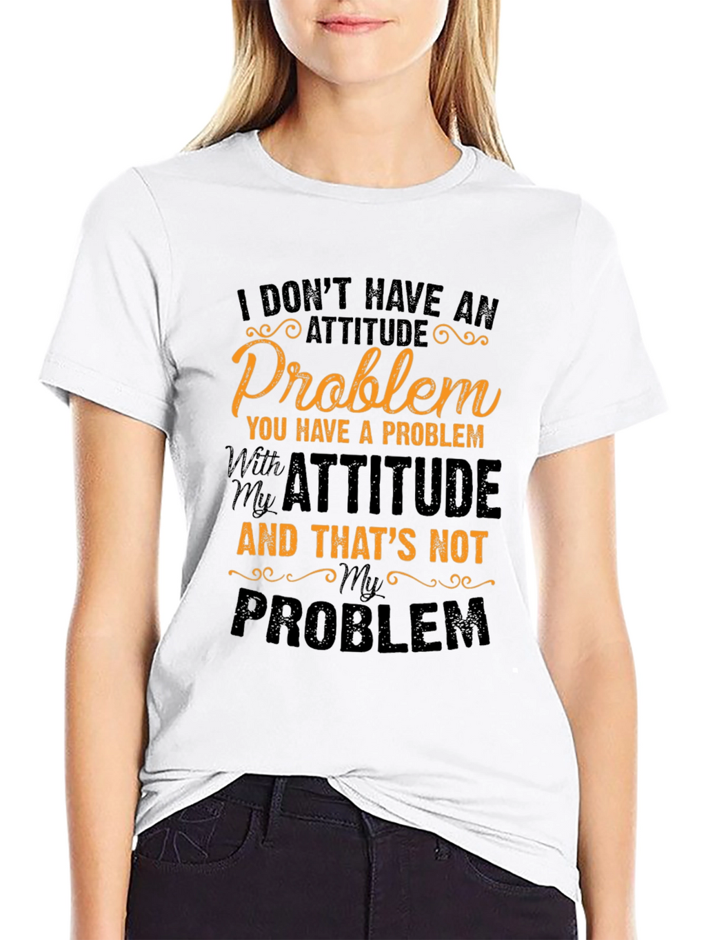 Attitude Problem Graphic Tee - Sarcastic Humor T-Shirt