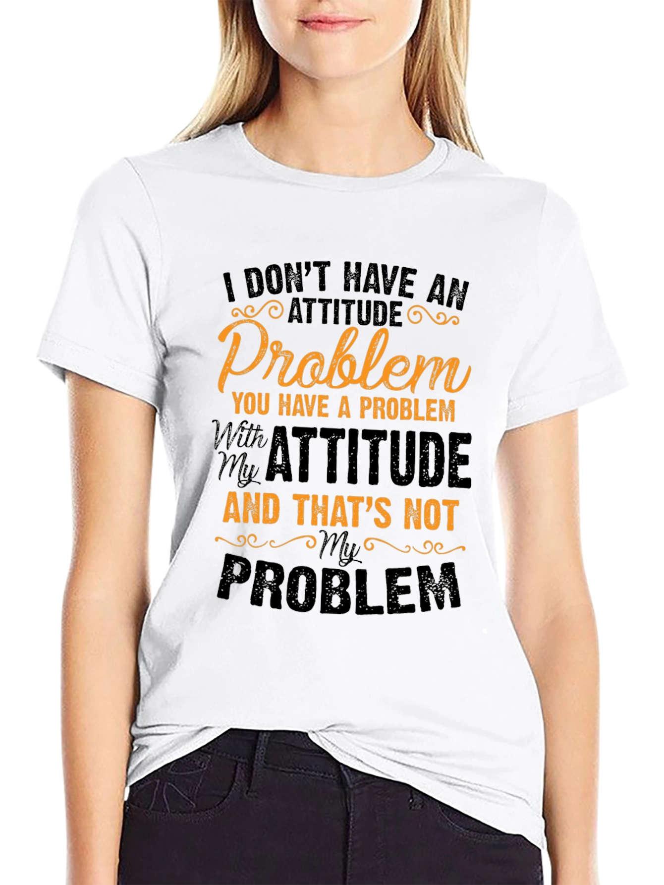 Attitude Problem Graphic Tee - Sarcastic Humor T-Shirt