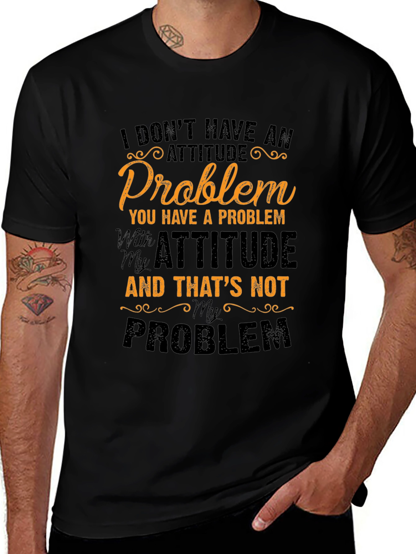 Attitude Problem Graphic Tee - Sarcastic Humor T-Shirt