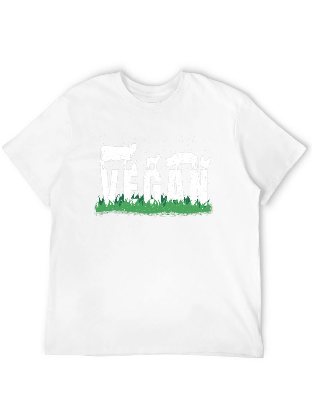 Vegan Animal Silhouette T-Shirt