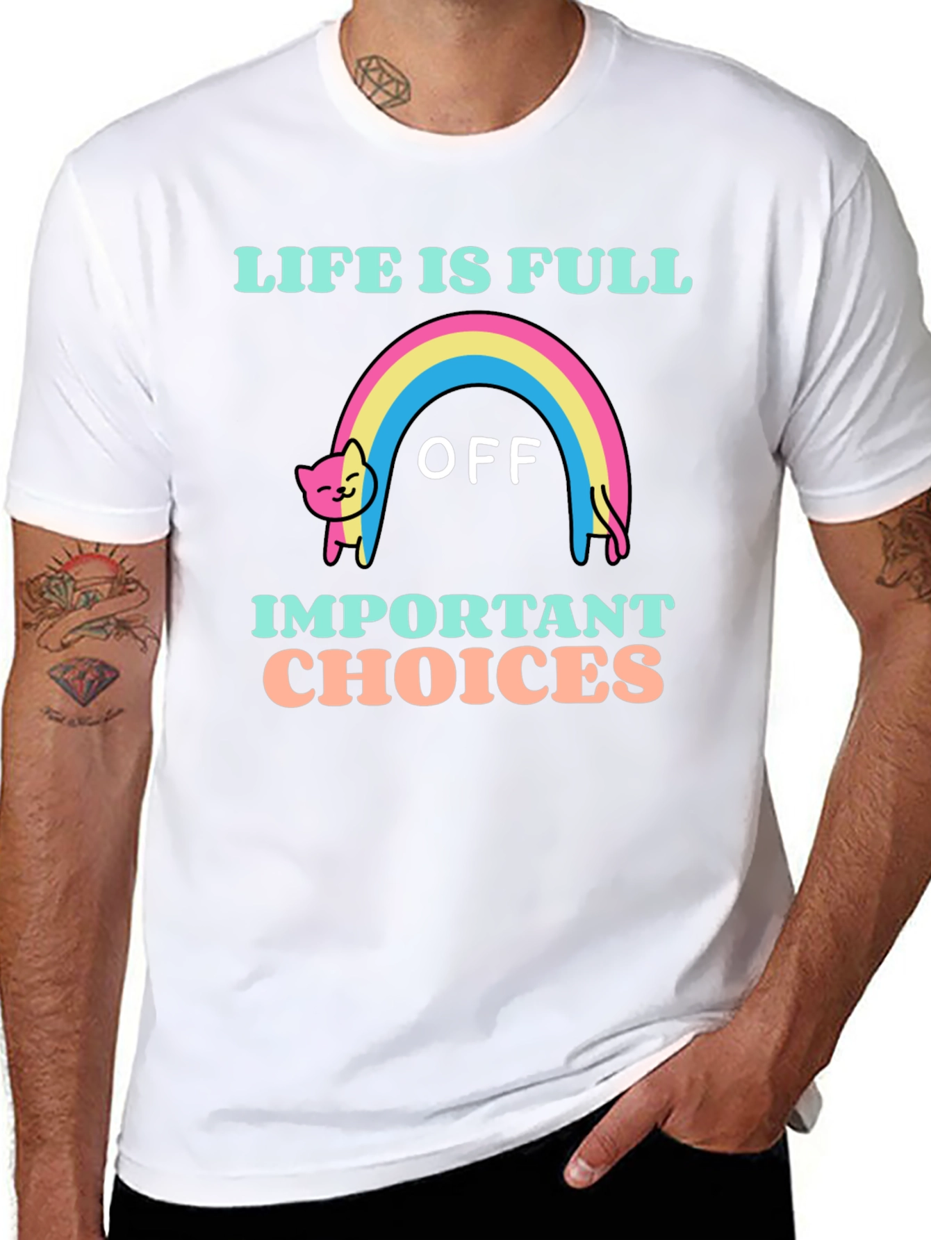 Life Is Full Of Important Choices T-Shirt