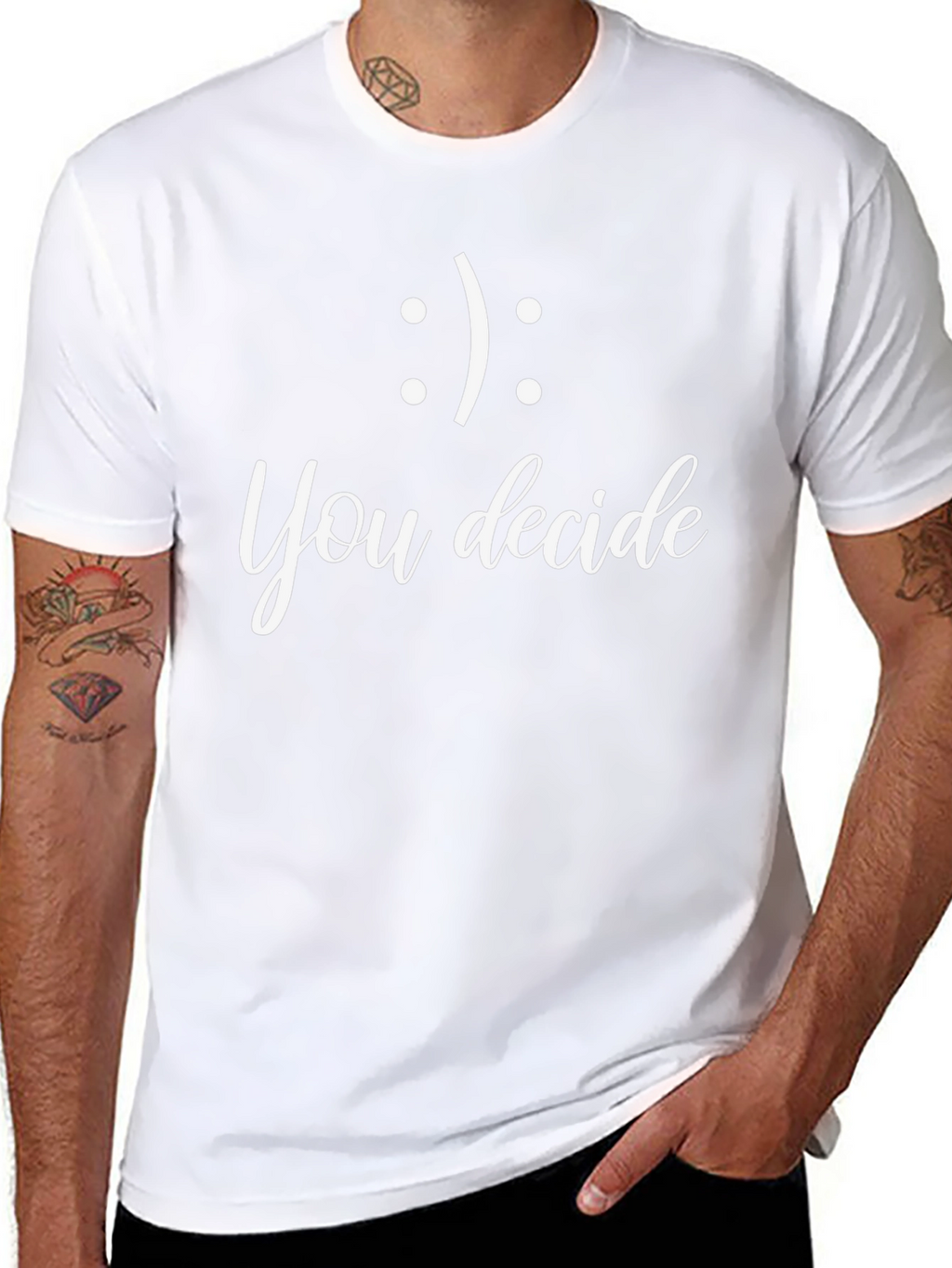 You Decide T-Shirt - Choose Your Mood