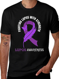 Lupus Awareness Ribbon T-Shirt