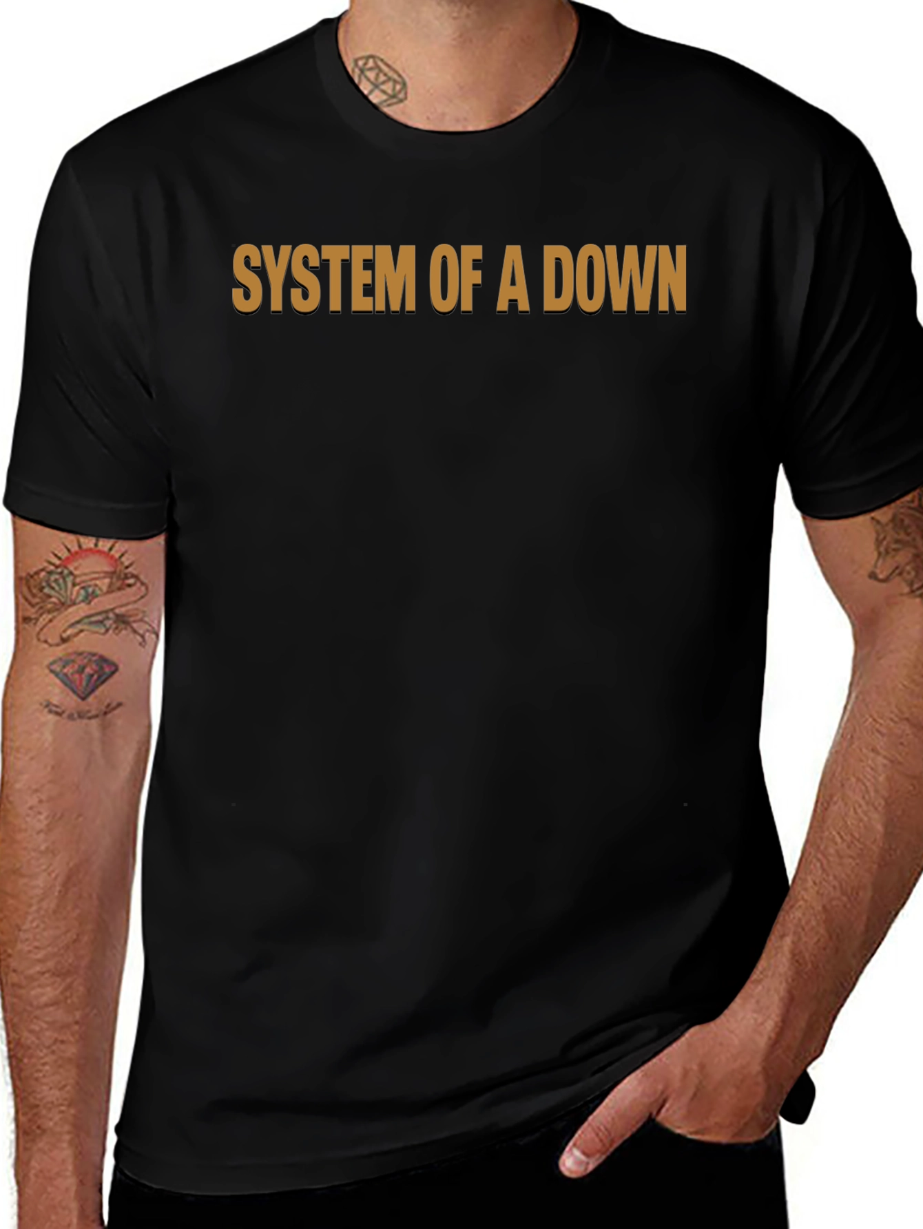 System of a Down Band T-Shirt - Classic Black Tee