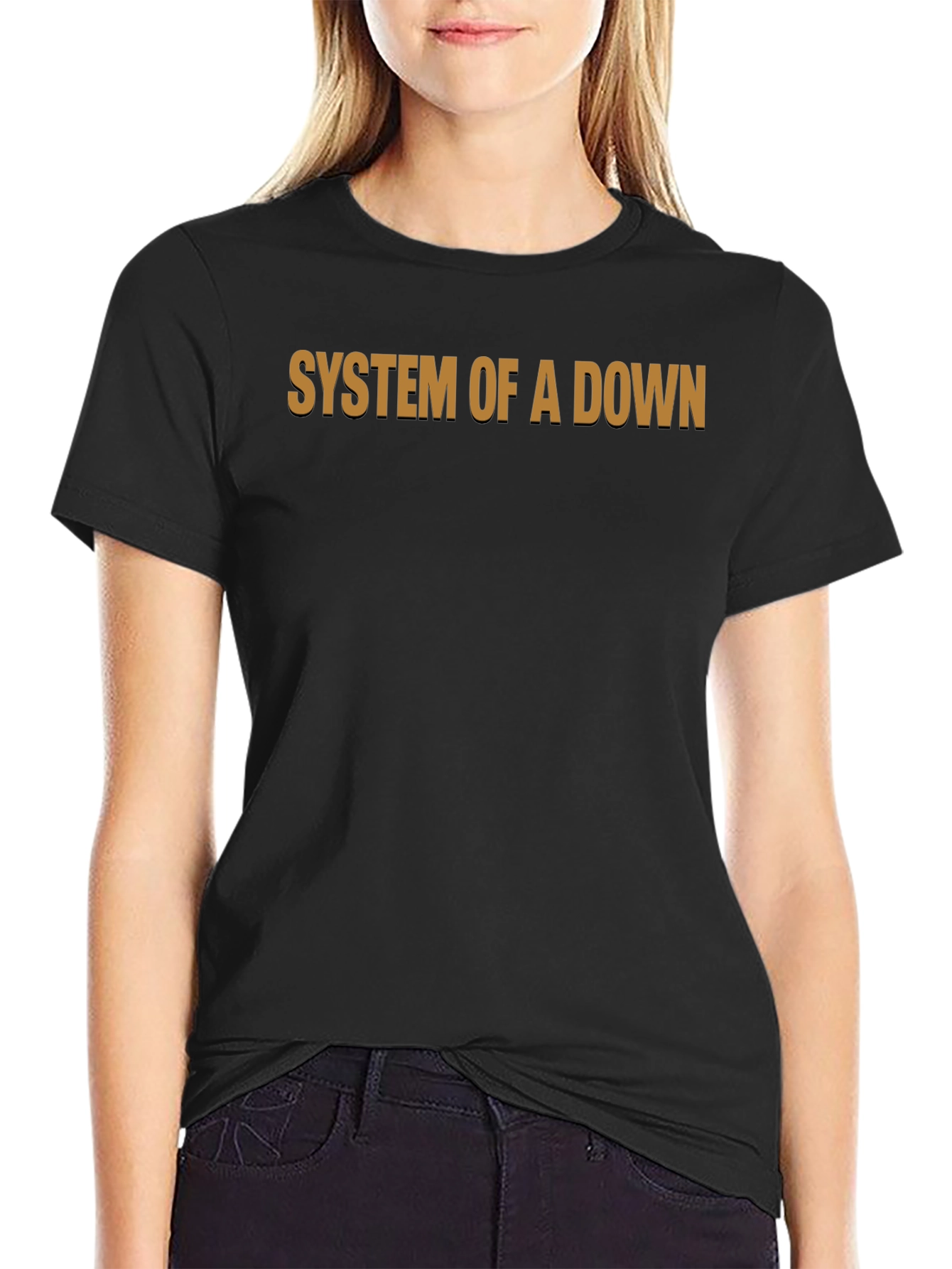 System of a Down Band T-Shirt - Classic Black Tee
