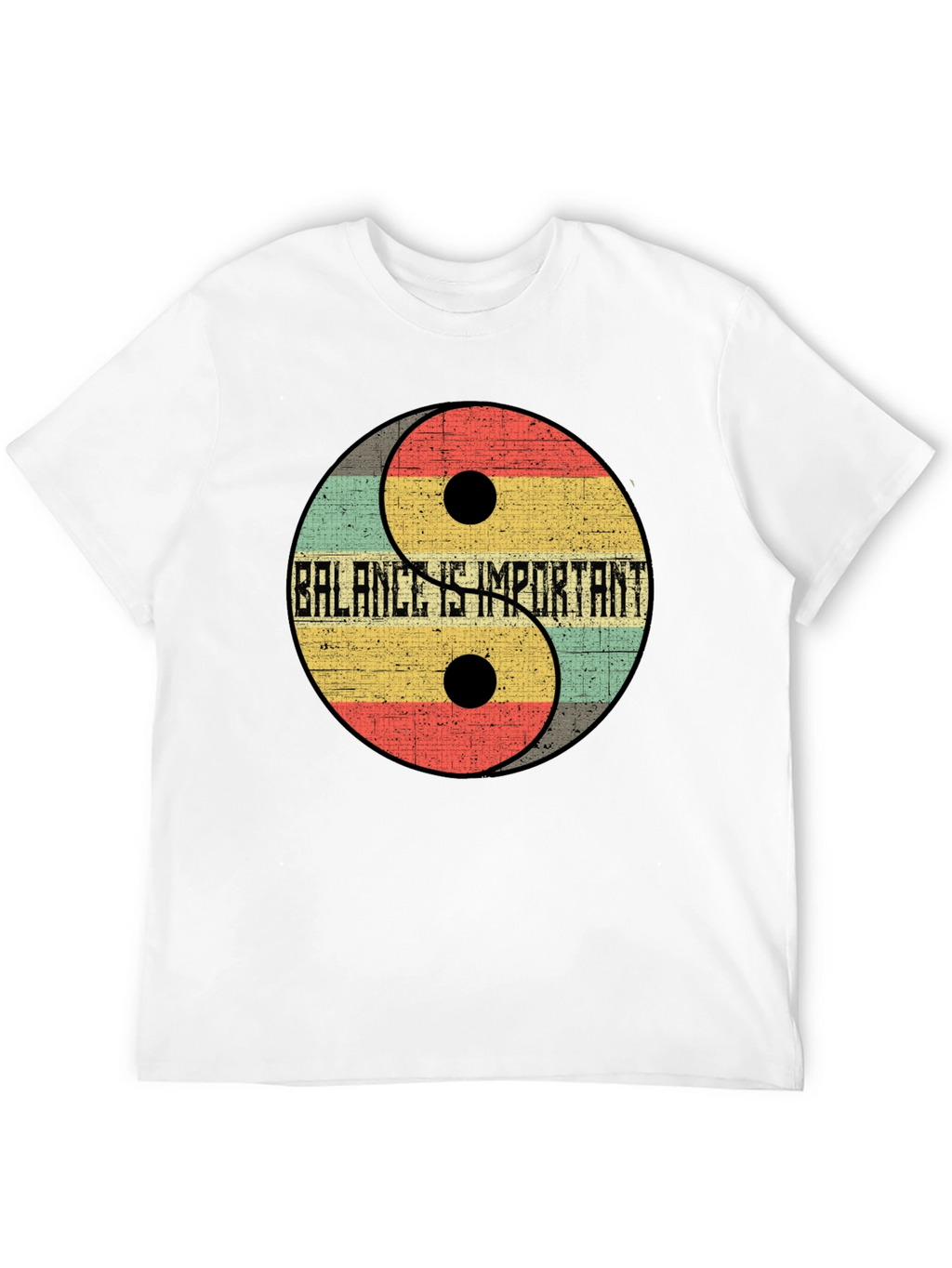 Balance is Important Yin Yang Graphic Tee