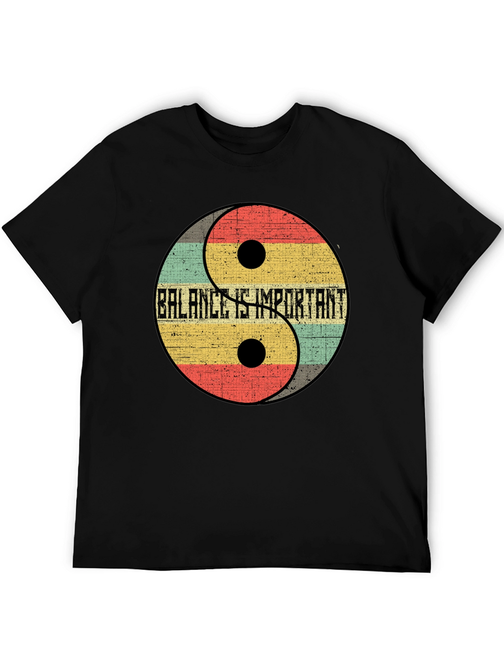 Balance is Important Yin Yang Graphic Tee