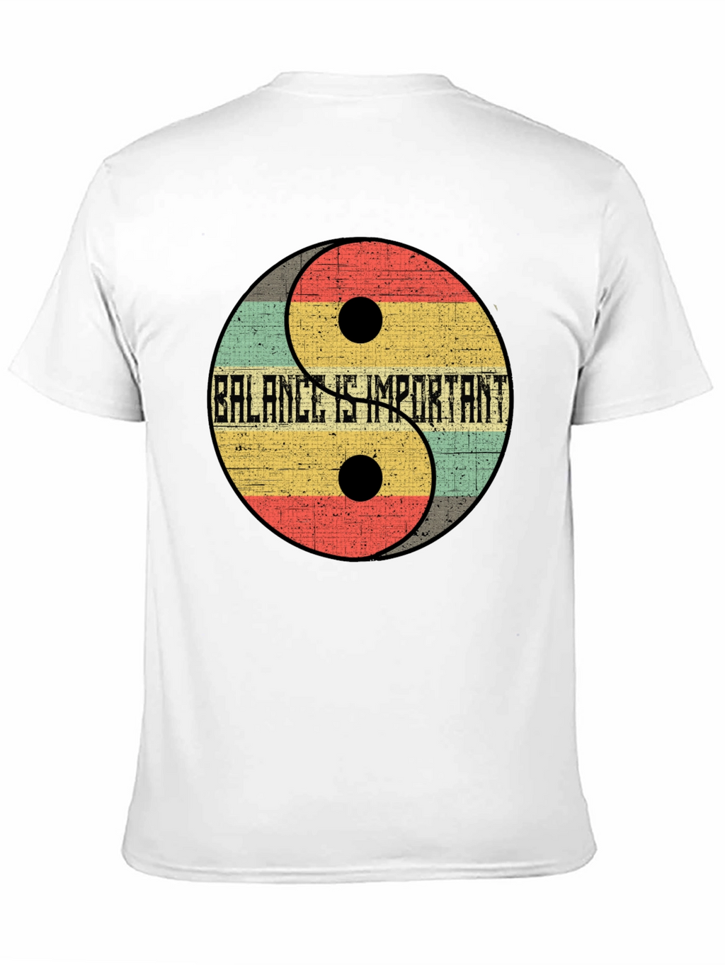Balance is Important Yin Yang Graphic Tee
